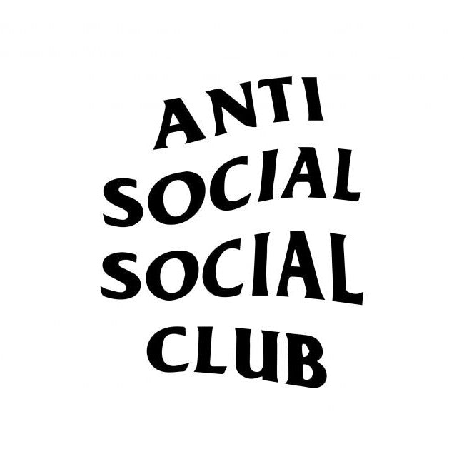 Anti Social Social Club logo graphic design showcasing brand identity and streetwear culture.