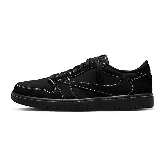 Travis Scott x Air Jordan 1 Low 4.0 Black Phantom