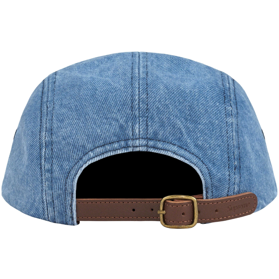 Supreme Washed Chino Twill Camp Cap FW23 - Denim