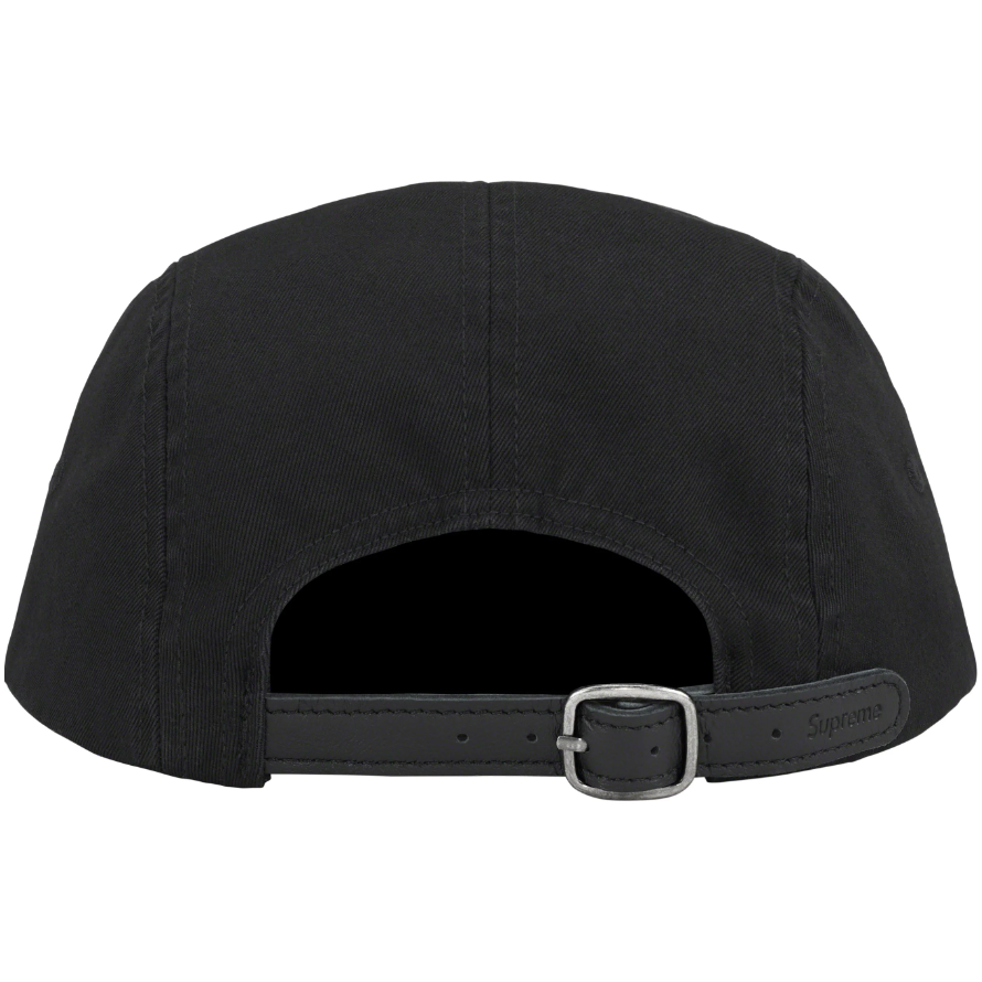 Supreme Washed Chino Twill Camp Cap FW23 - Black