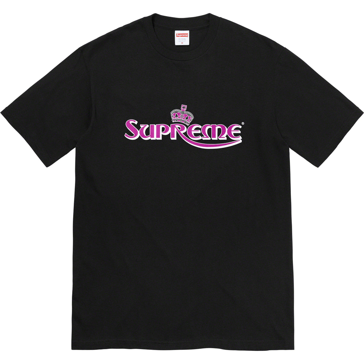 Supreme Crown Tee - Black