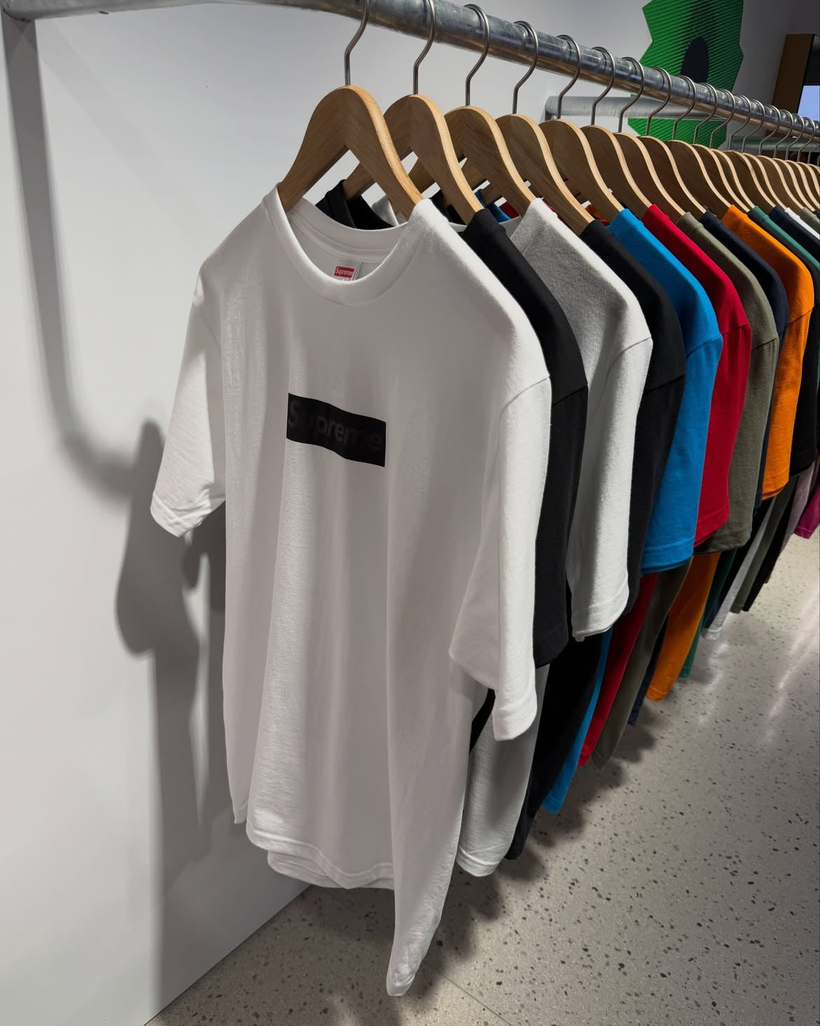 Supreme Seoul Box Logo Tee FW26 - White C
