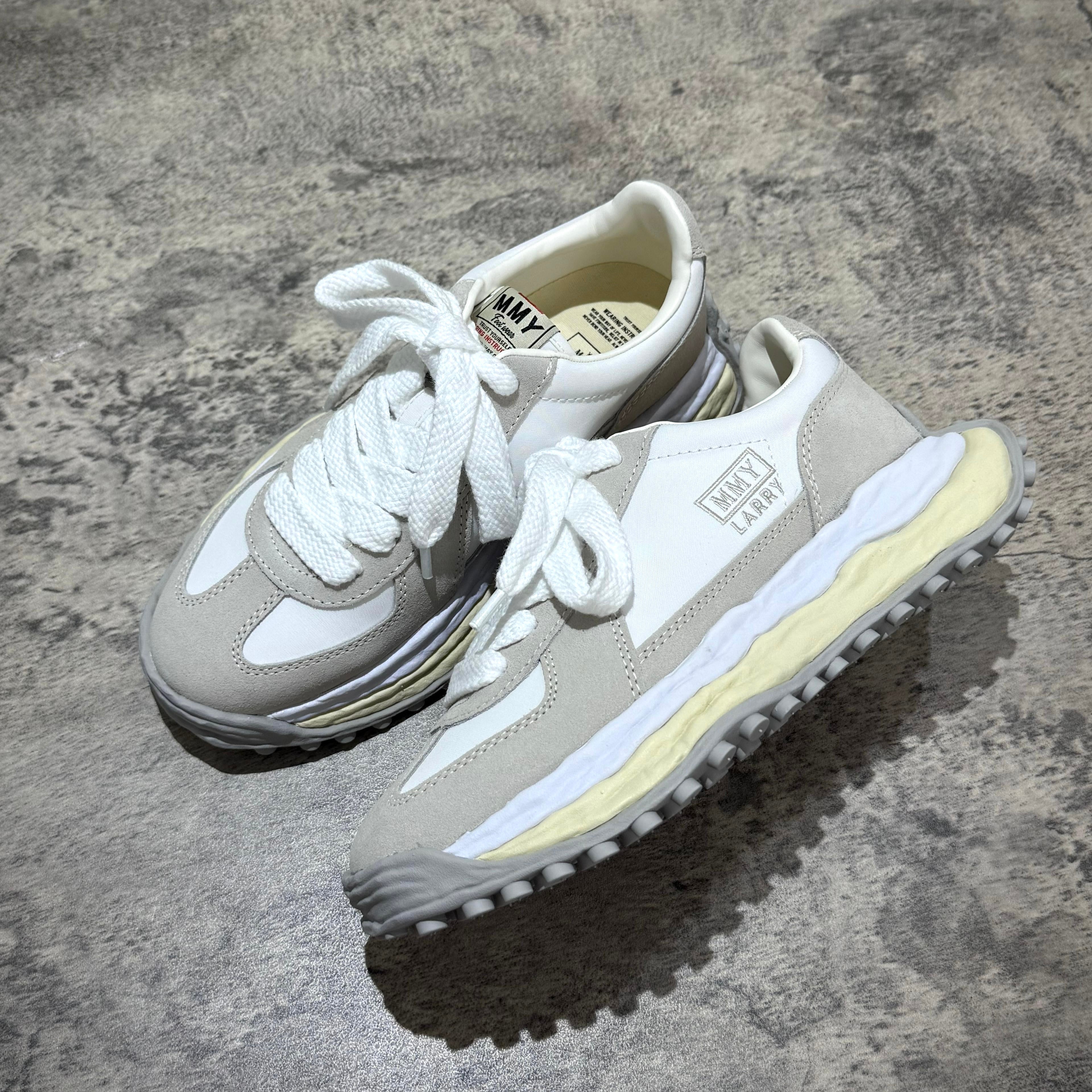 MMY Larry Leather Low - White