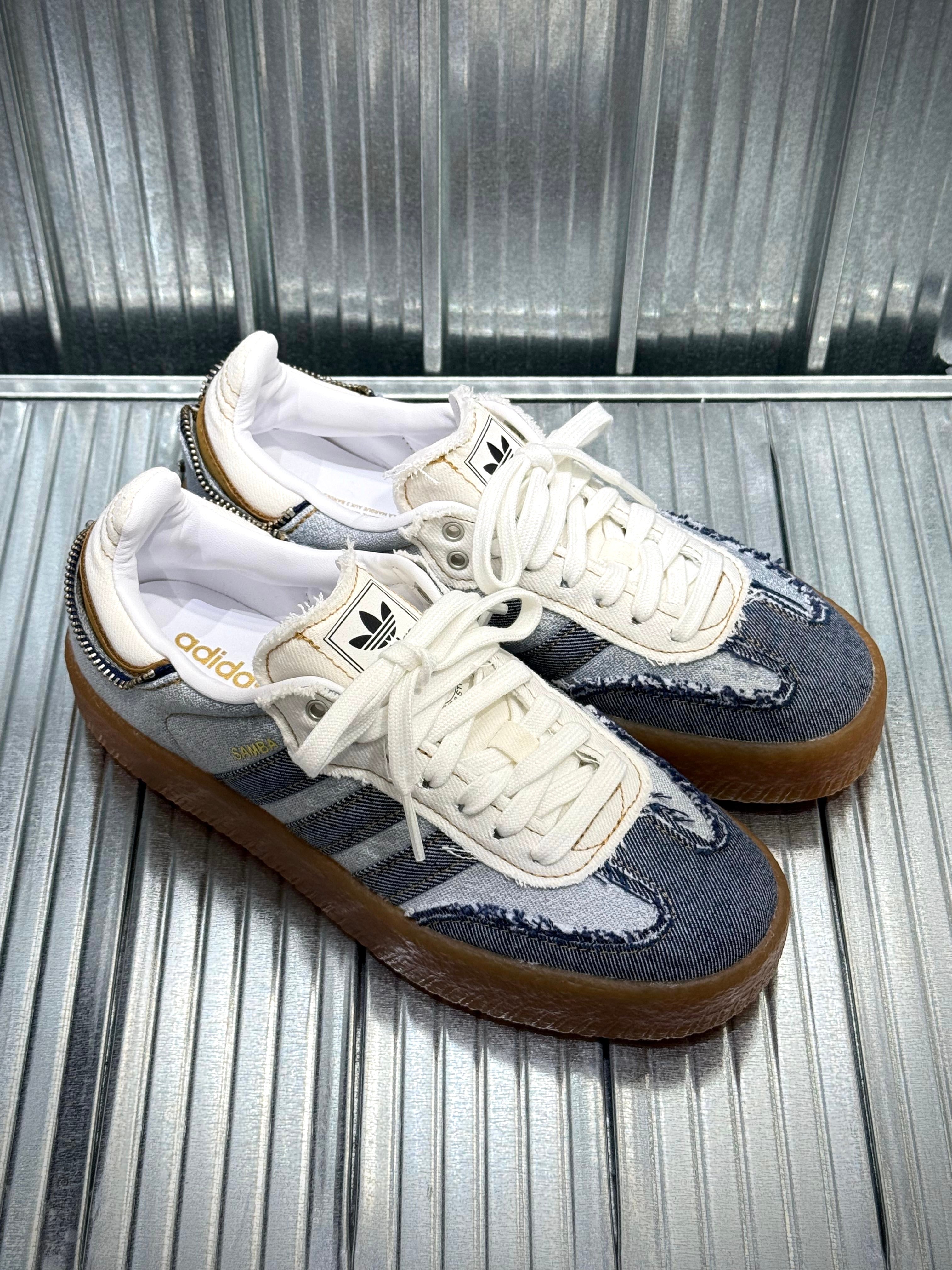 Atmos x Adidas Originals Sambae "Stacked Denim" II0001