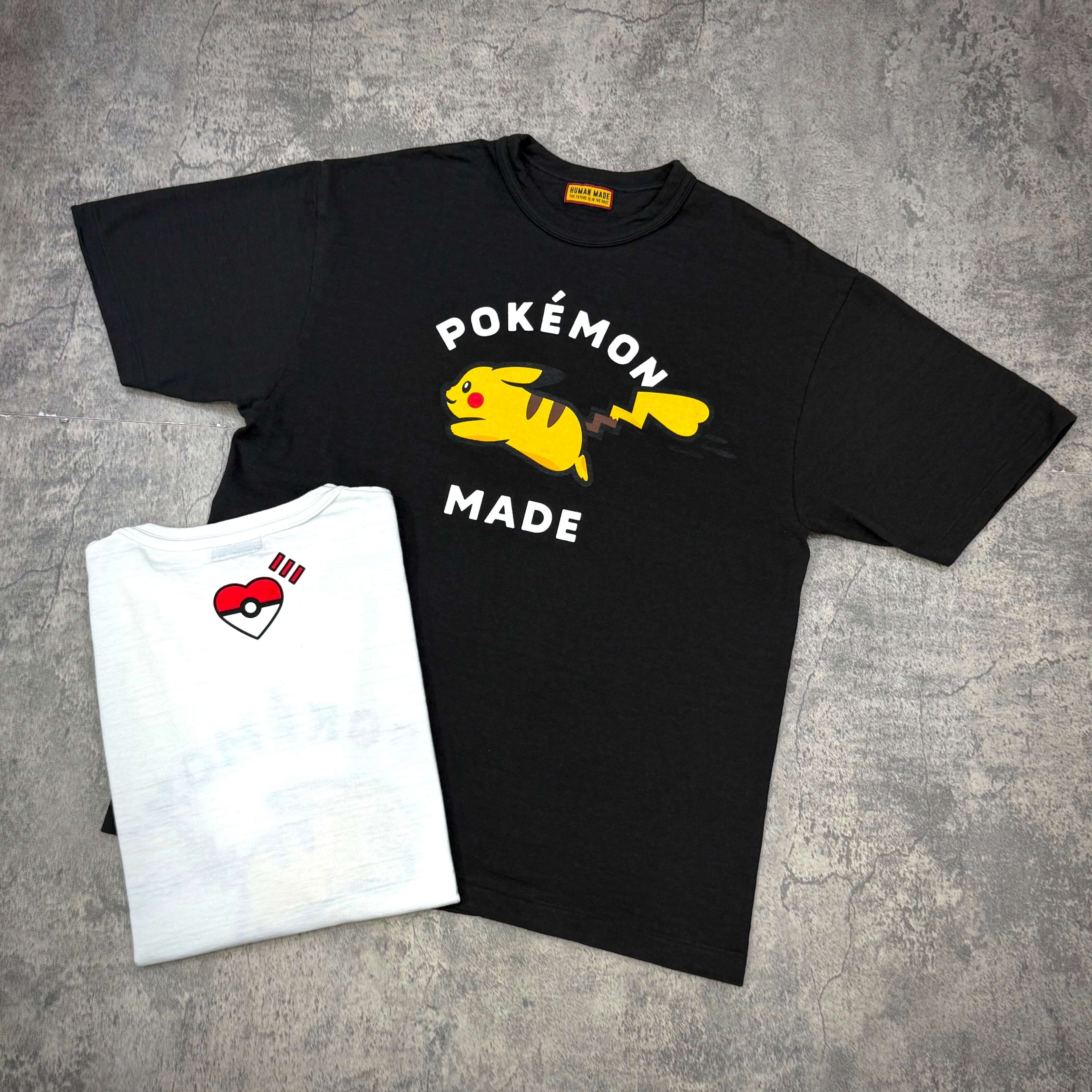 Human Made x Pokemon Graphic Tee #1 Pikachu - Fast Shipping