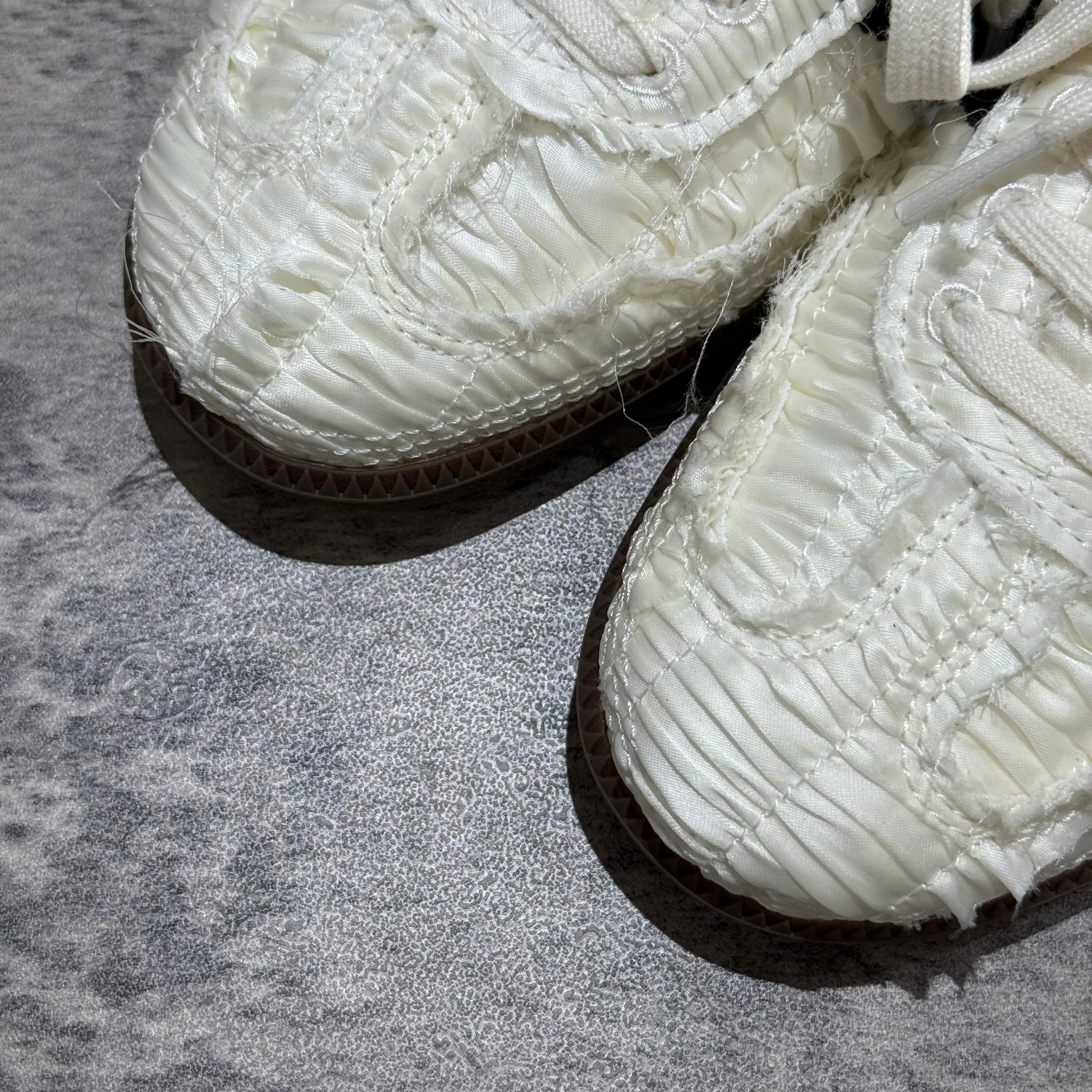 Reverie by Caroline Hu x Adidas Originals Samba OG - White Silk