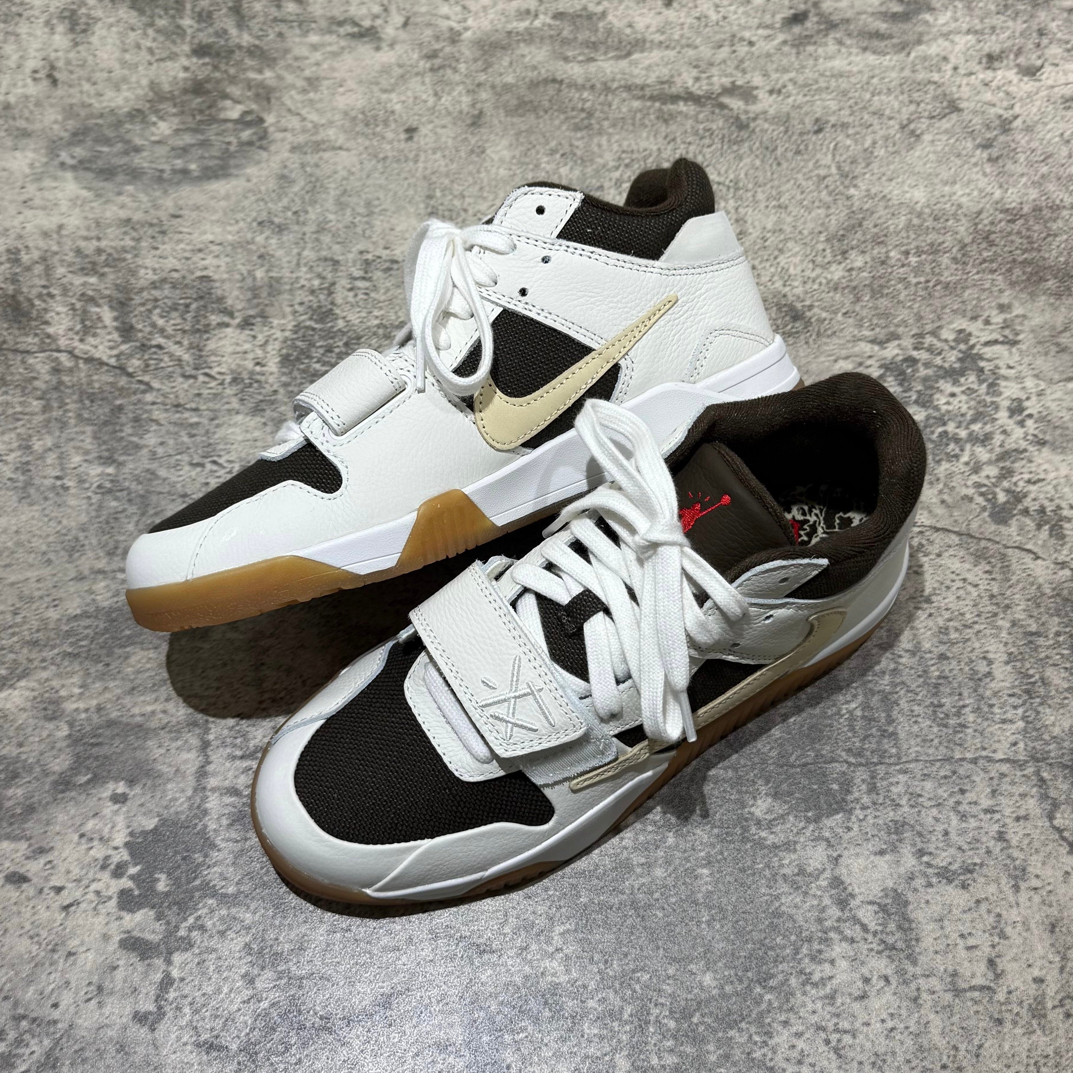 現貨 Travis Scott x Nike Jordan Jumpman Jack TR Sail and Dark Mocha