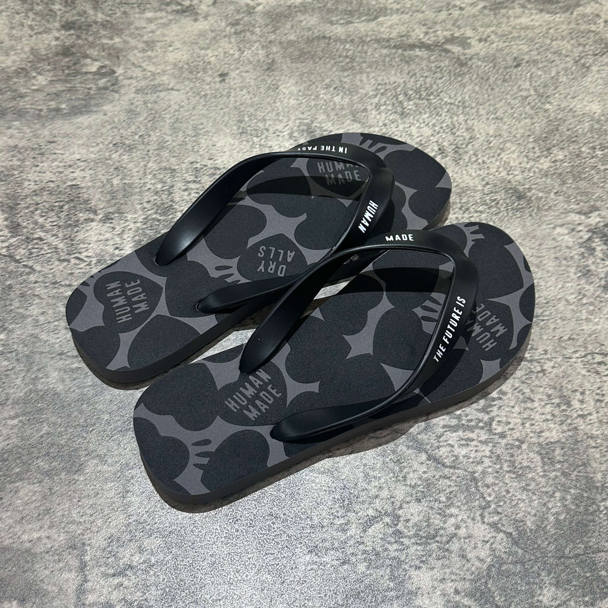 Human Made Beach Sandal HM31GD171RD250,黑色復古涼鞋,適合夏季穿搭,舒適且時尚