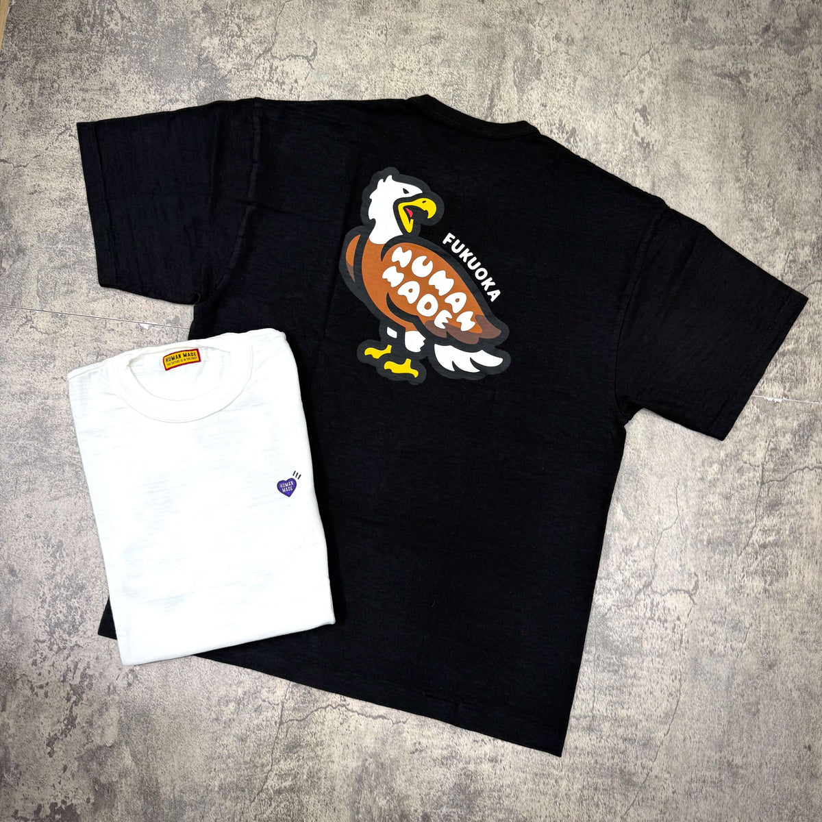 Human Made Fukuoka Exclusive Hawk Back Logo Tee