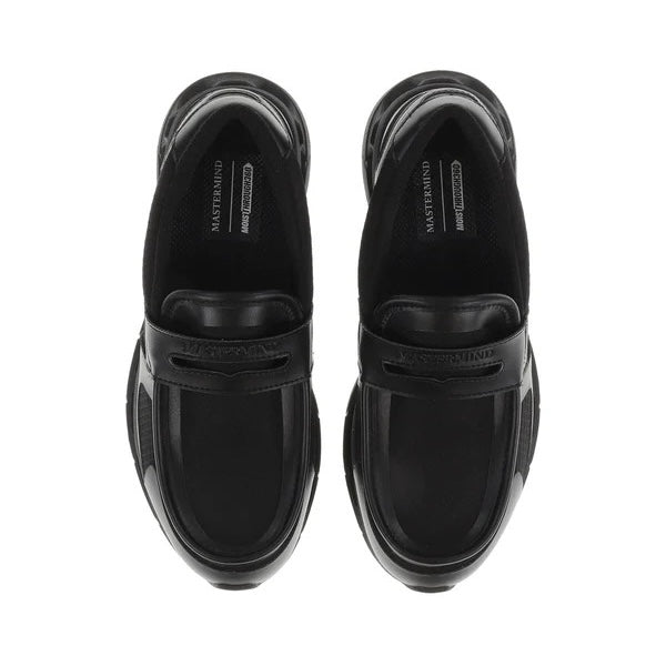 Mastermind World x Moisthrough 360 Hobalips top view of black shoes