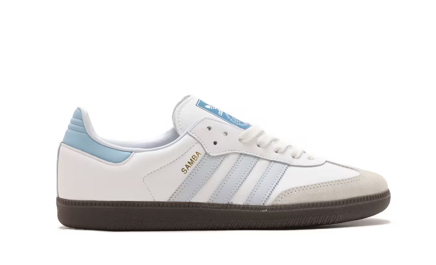 Adidas Originals Samba OG - White / Light Blue