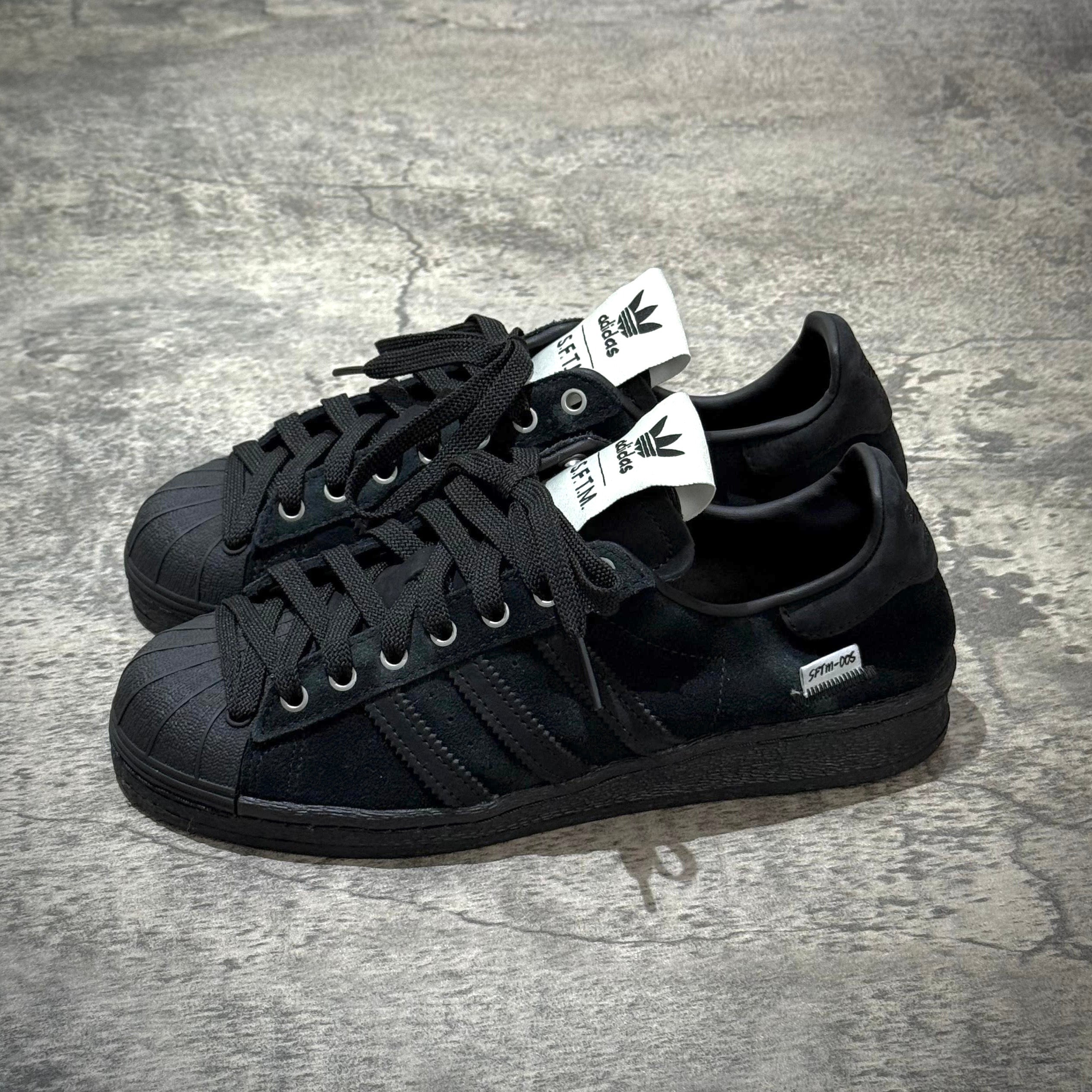 adidas gazelle silver green womens Adidas Originals x Song for the Mute Superstar 82 - Core Black