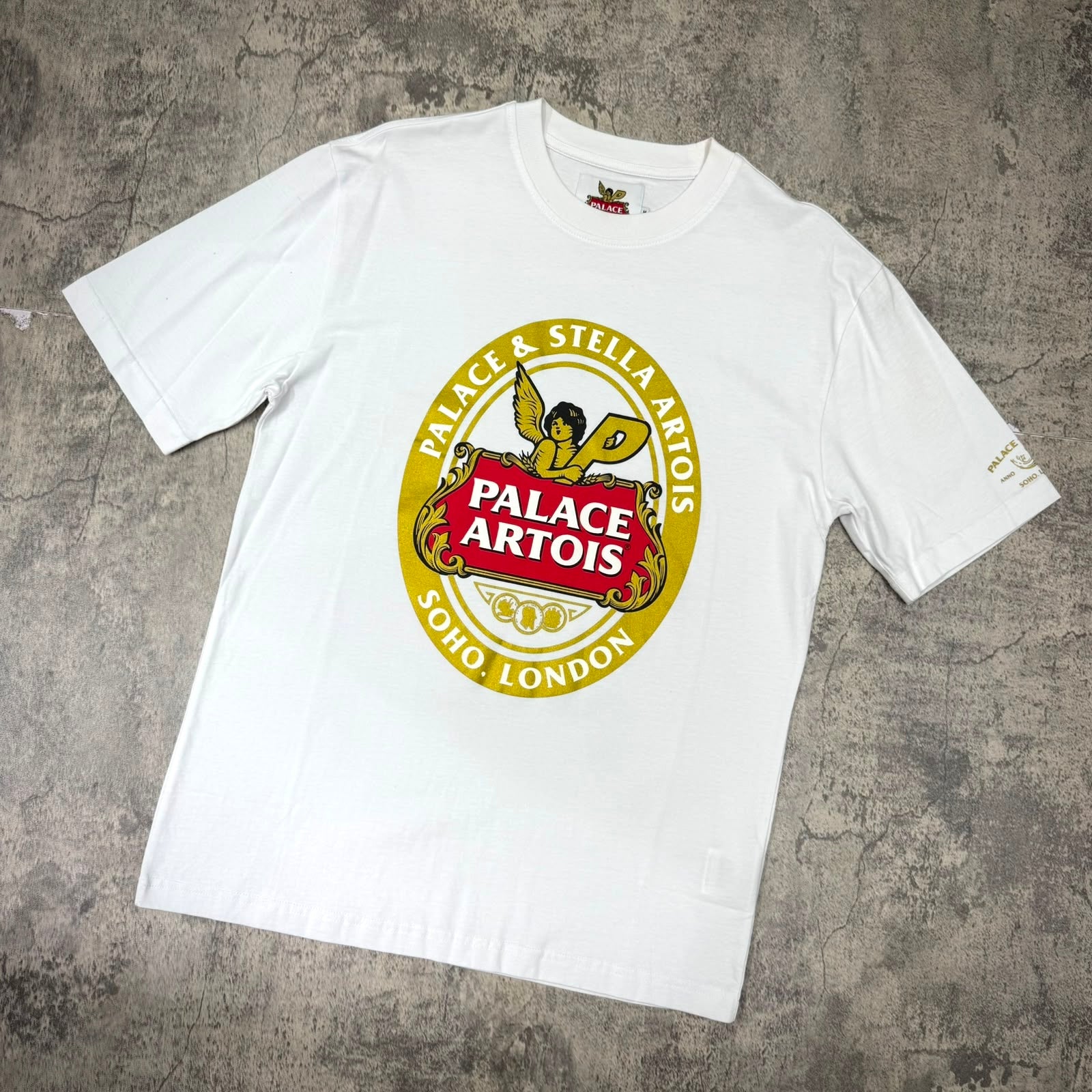 現貨 Palace x Stella Artois Coaster T-shirt - White