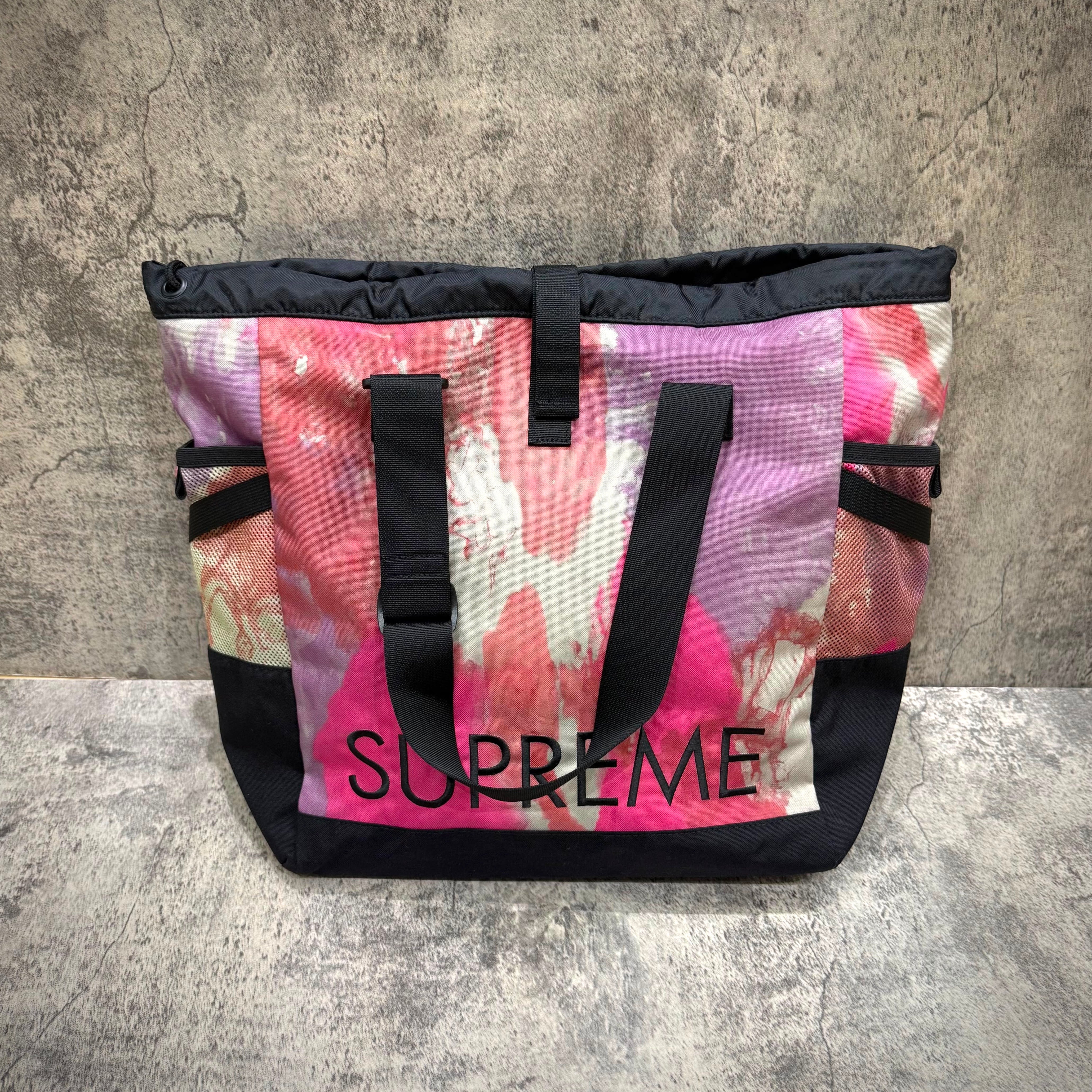 Supreme x The North Face Adventure Tote - Multicolor featuring a vibrant design and sturdy straps