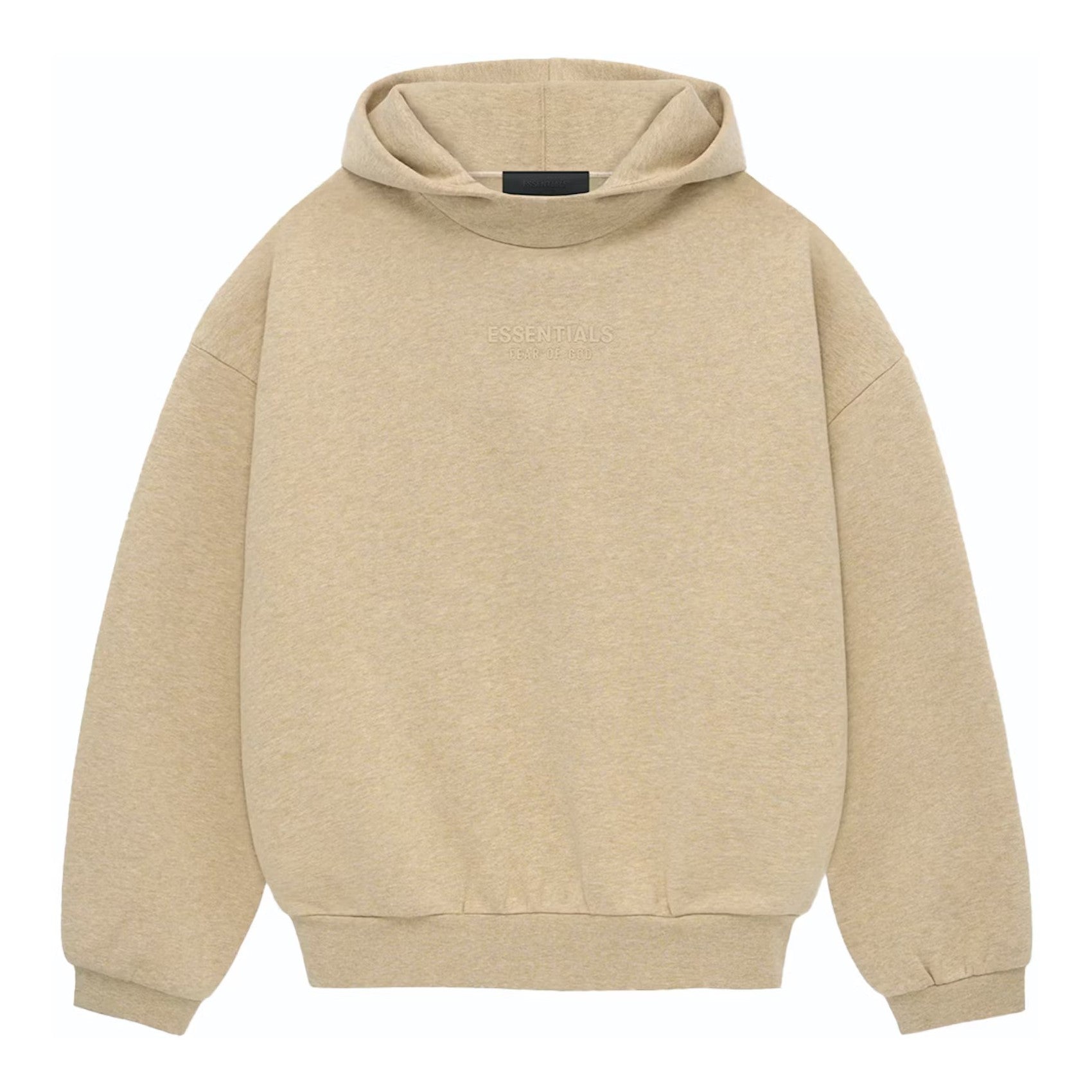 Fear of God Essentials Core Logo Hoodie FW23 - Gold Heather