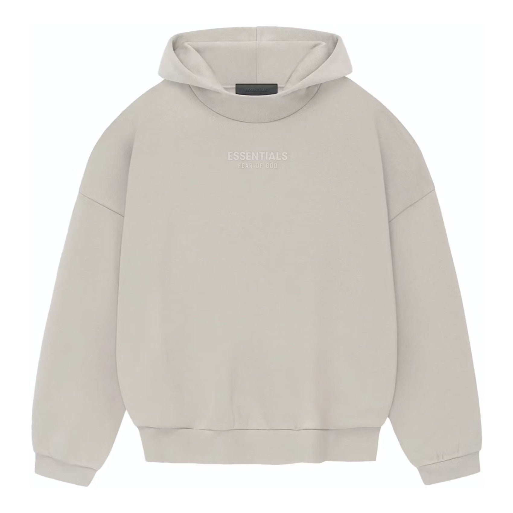 Fear of God Essentials Core Logo Hoodie FW23 Silver Cloud