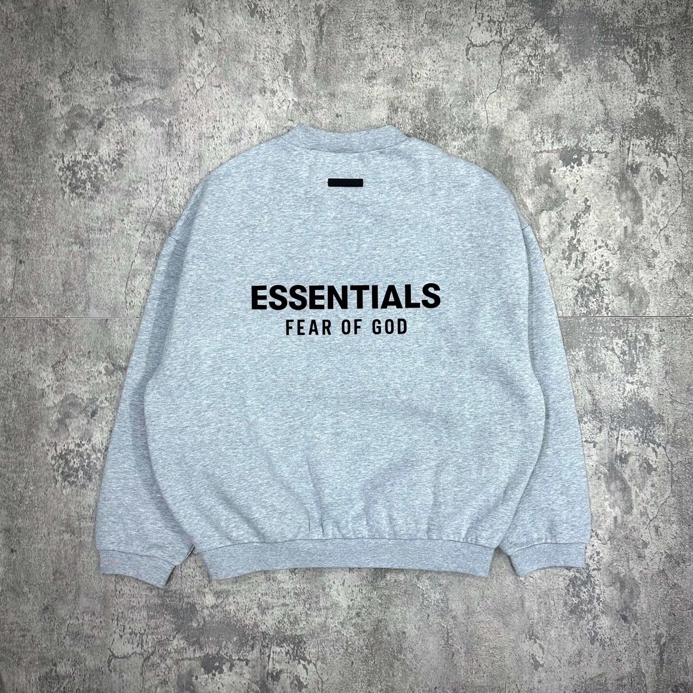 FOG Essentials Fleece Crewneck FW24 - Light Heather 2
