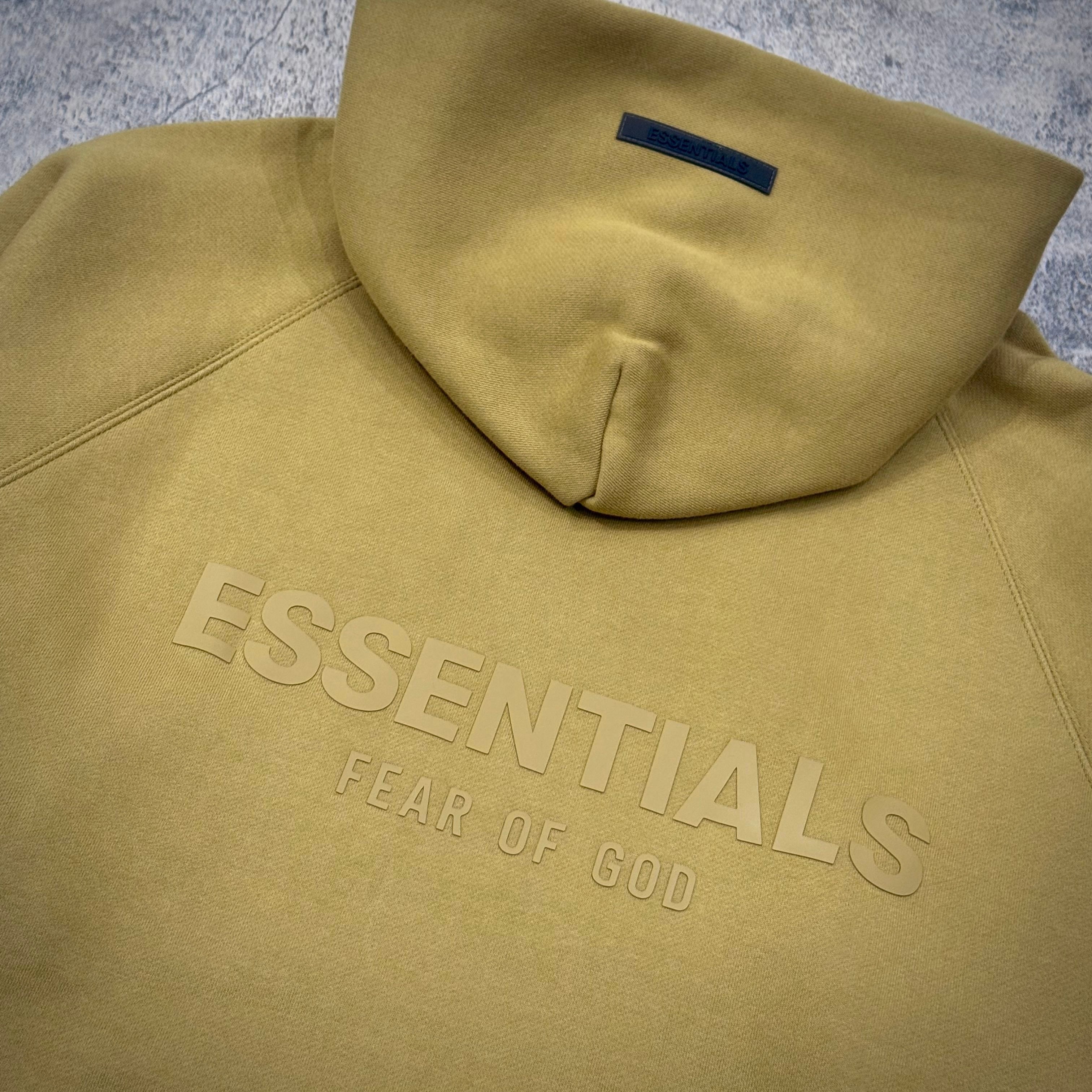 FOG Essentials Logo Hoodie FW21 - Amber logo