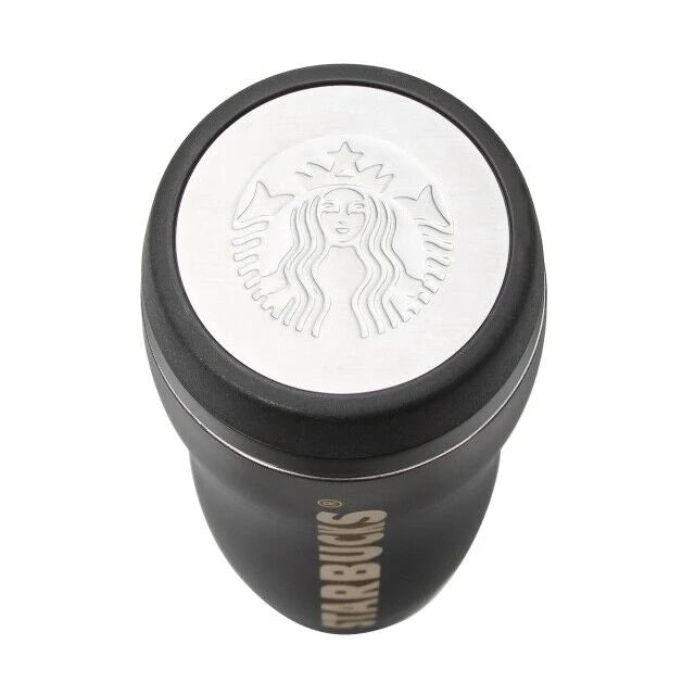 FRGMT MYST x STARBUCKS Curved Stainless Bottle lid design featuring the Starbucks logo