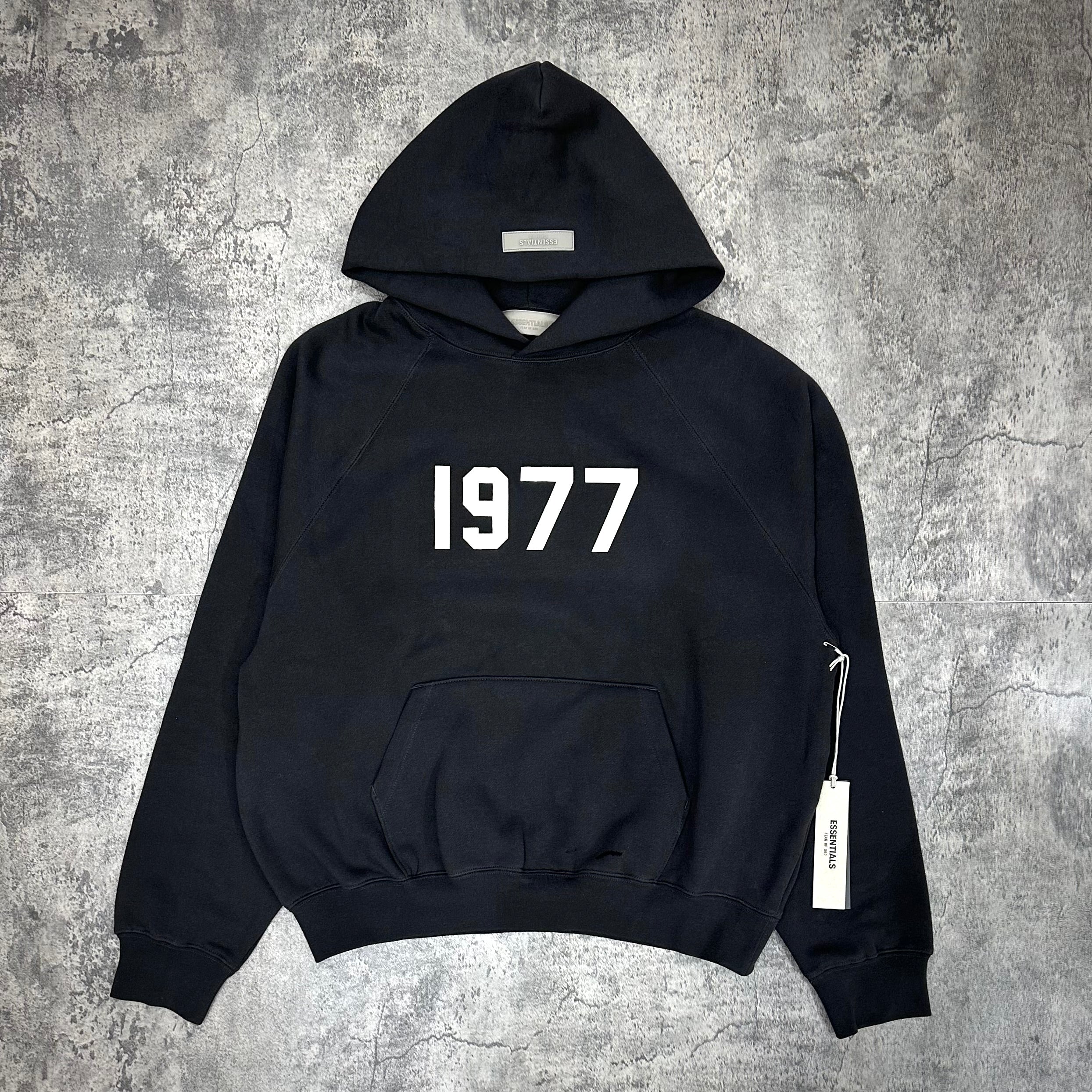Fear of God Essentials 1977 Hoodie SS22 - Iron