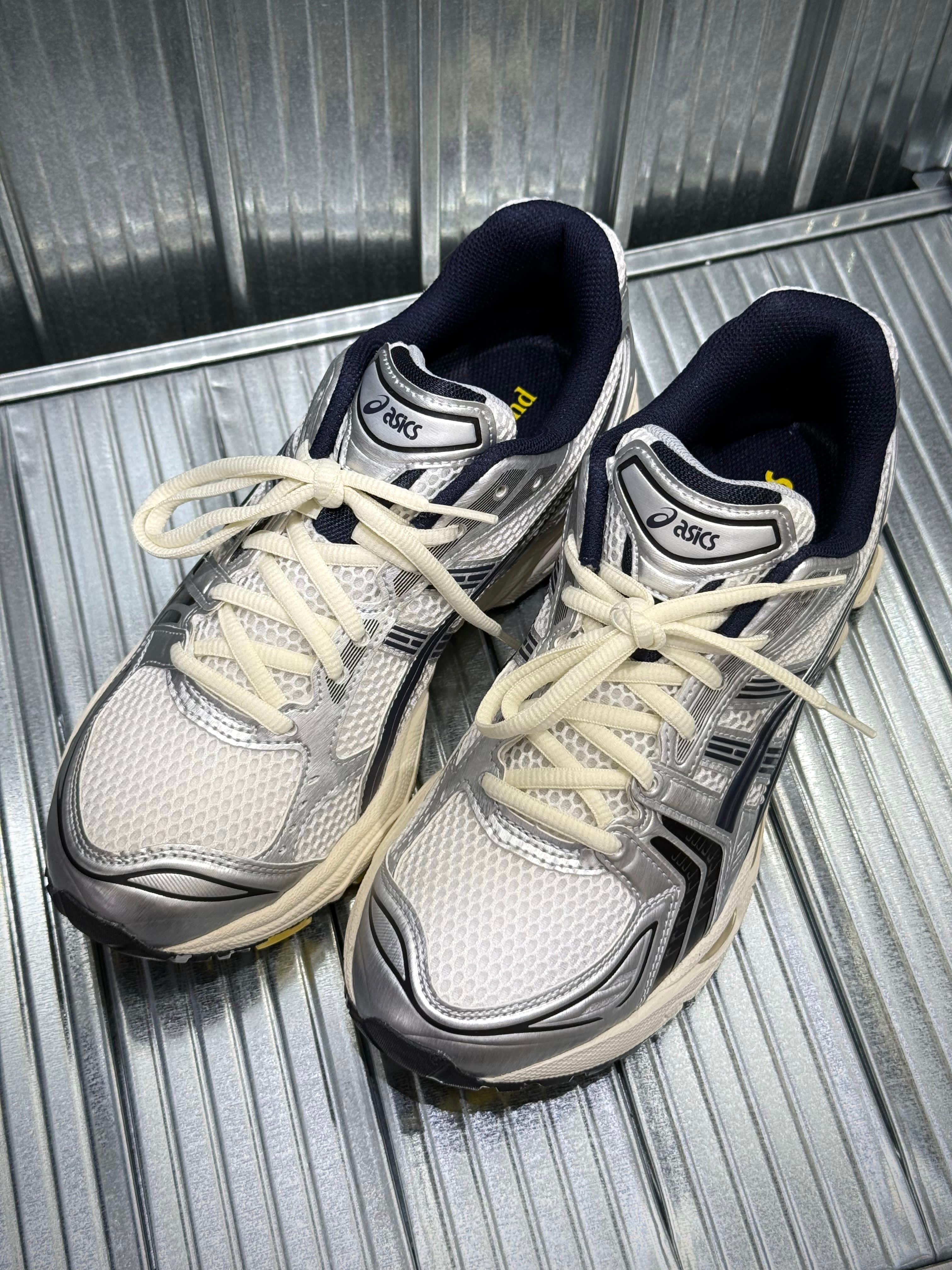JJJJound x ASICS Gel-Kayano 14 - White / Navy