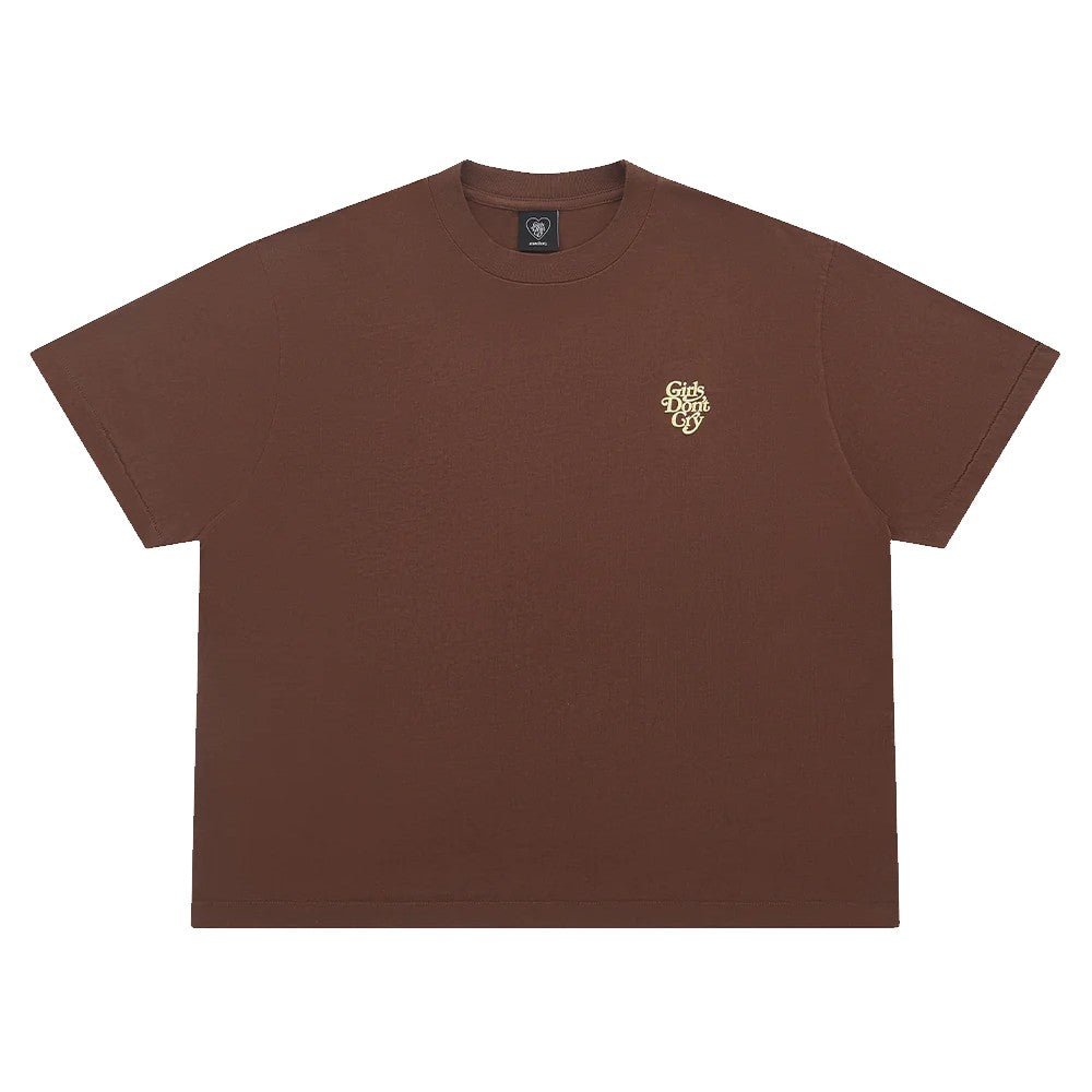 Girls Don't Cry Angel T-Shirt - Brown