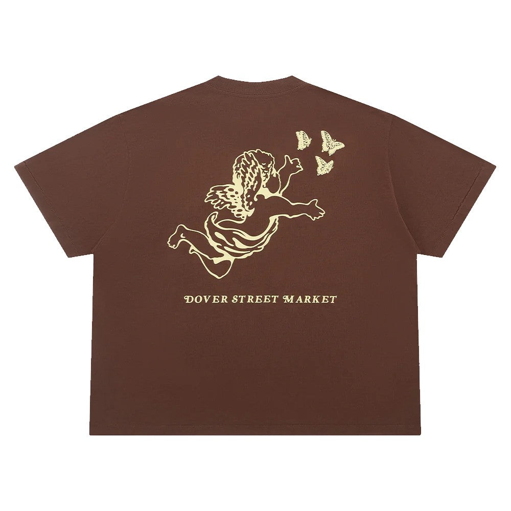 Girls Don't Cry Angel T-Shirt - Brown