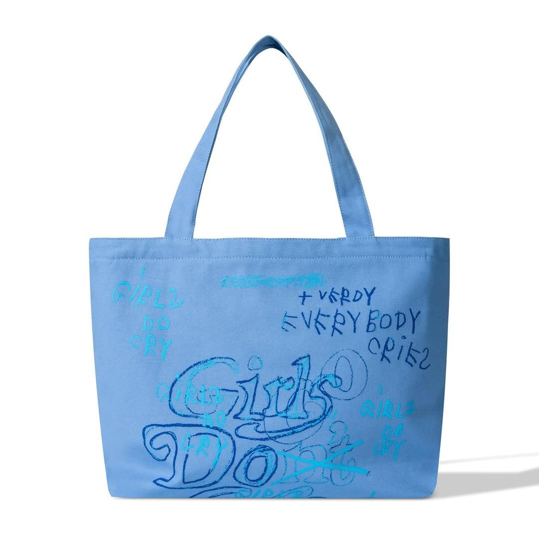 Girls Don't Cry Capitana Tote Bag - Blue