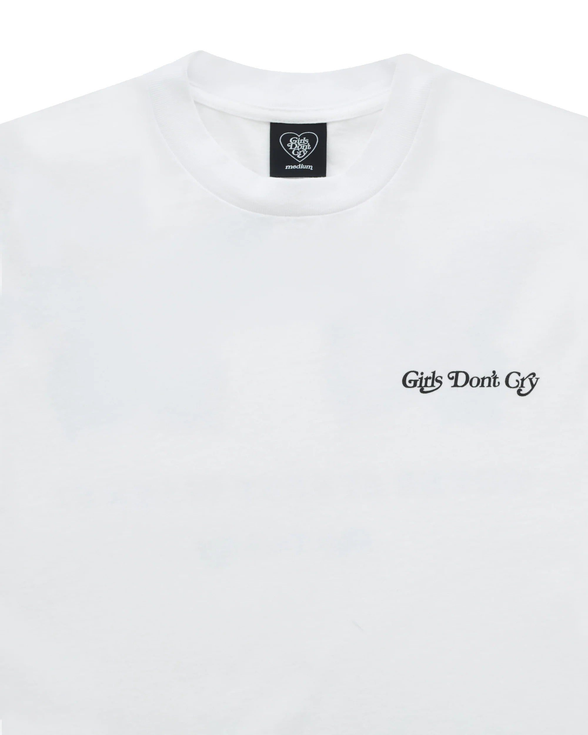 Girls Don't Cry DSM Butterfly T-Shirt - White