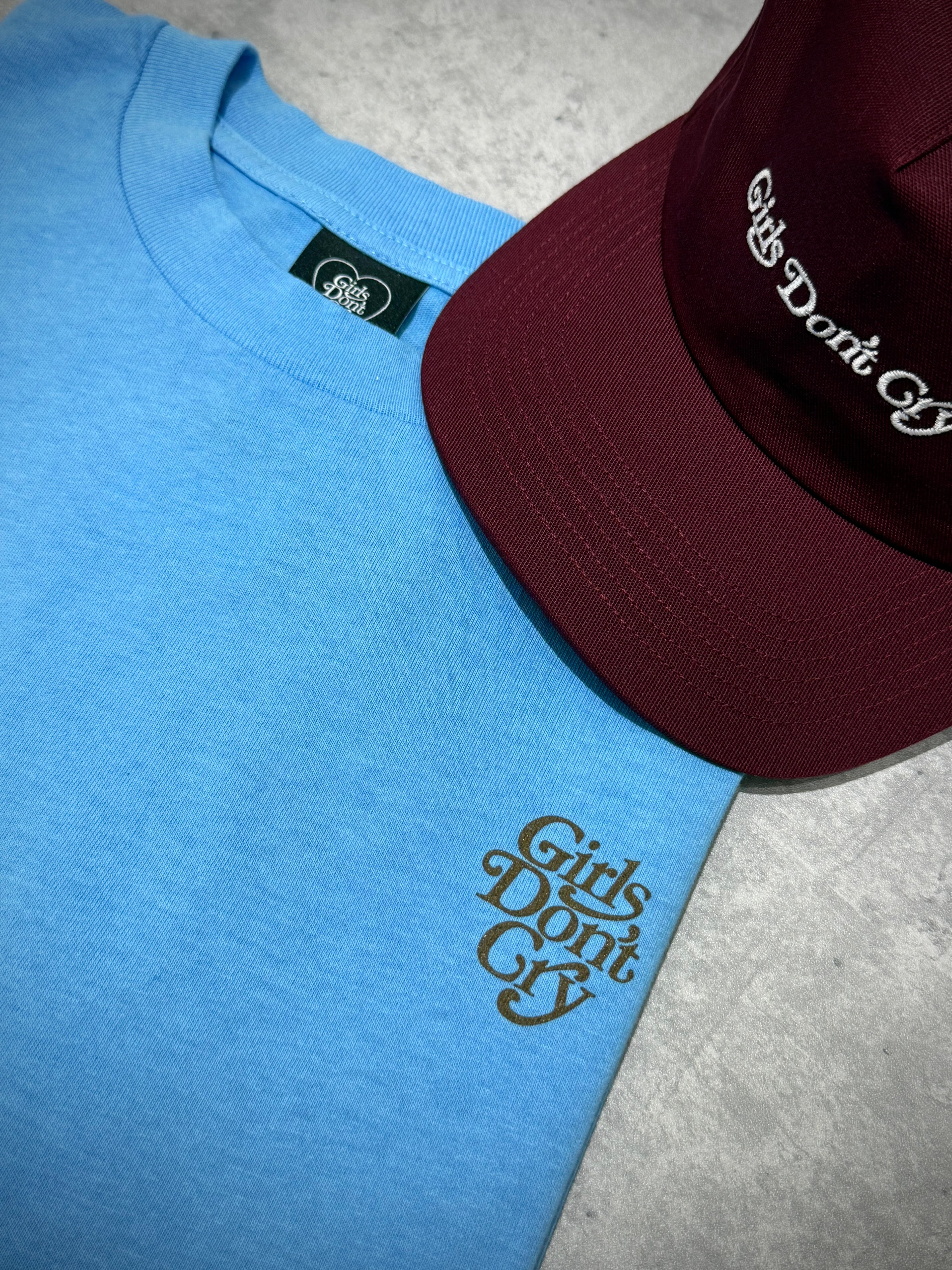 Girls Don't Cry Butterfly T-Shirt - Blue