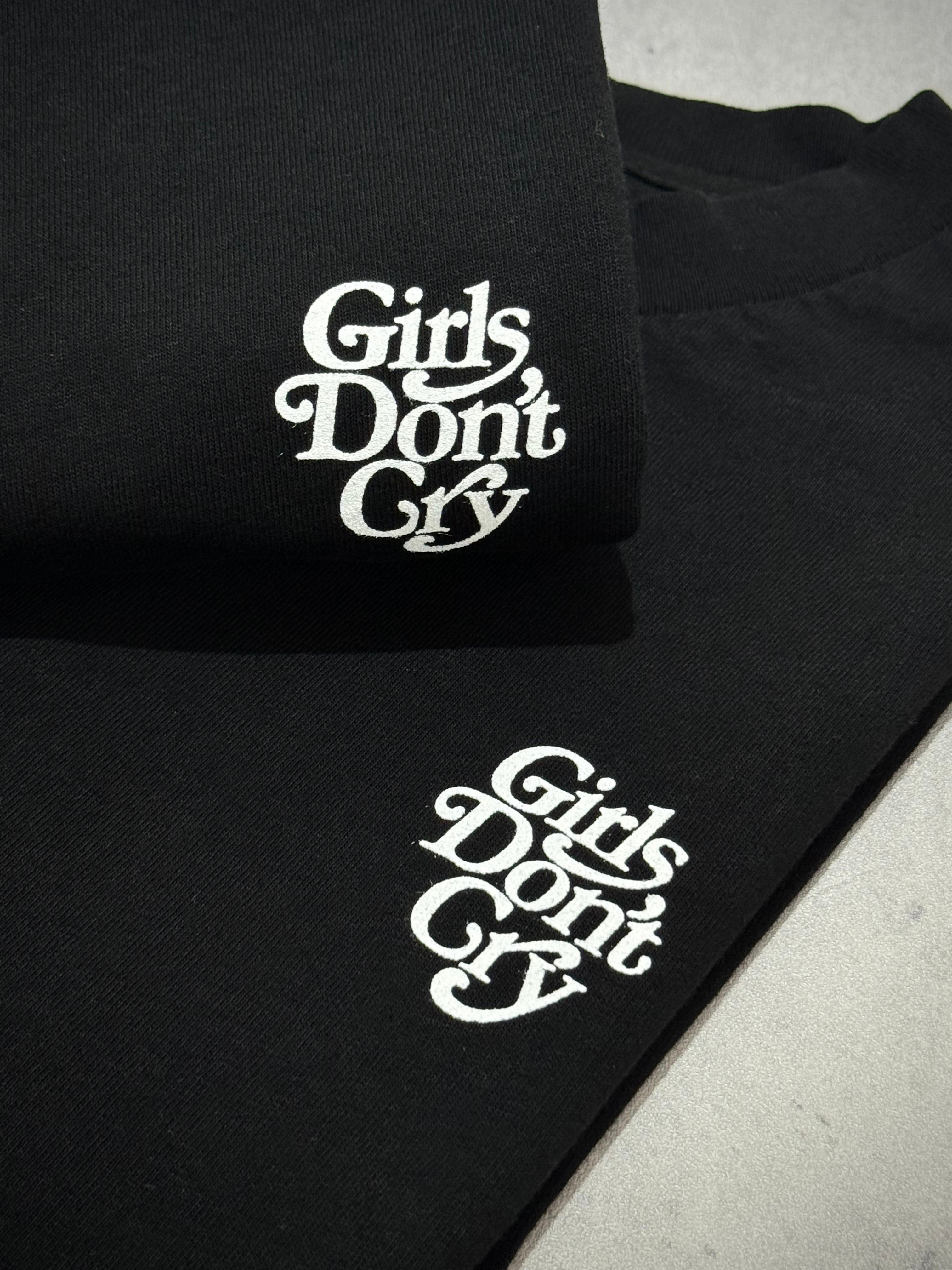Girls Don't Cry Logo T-Shirt - Black
