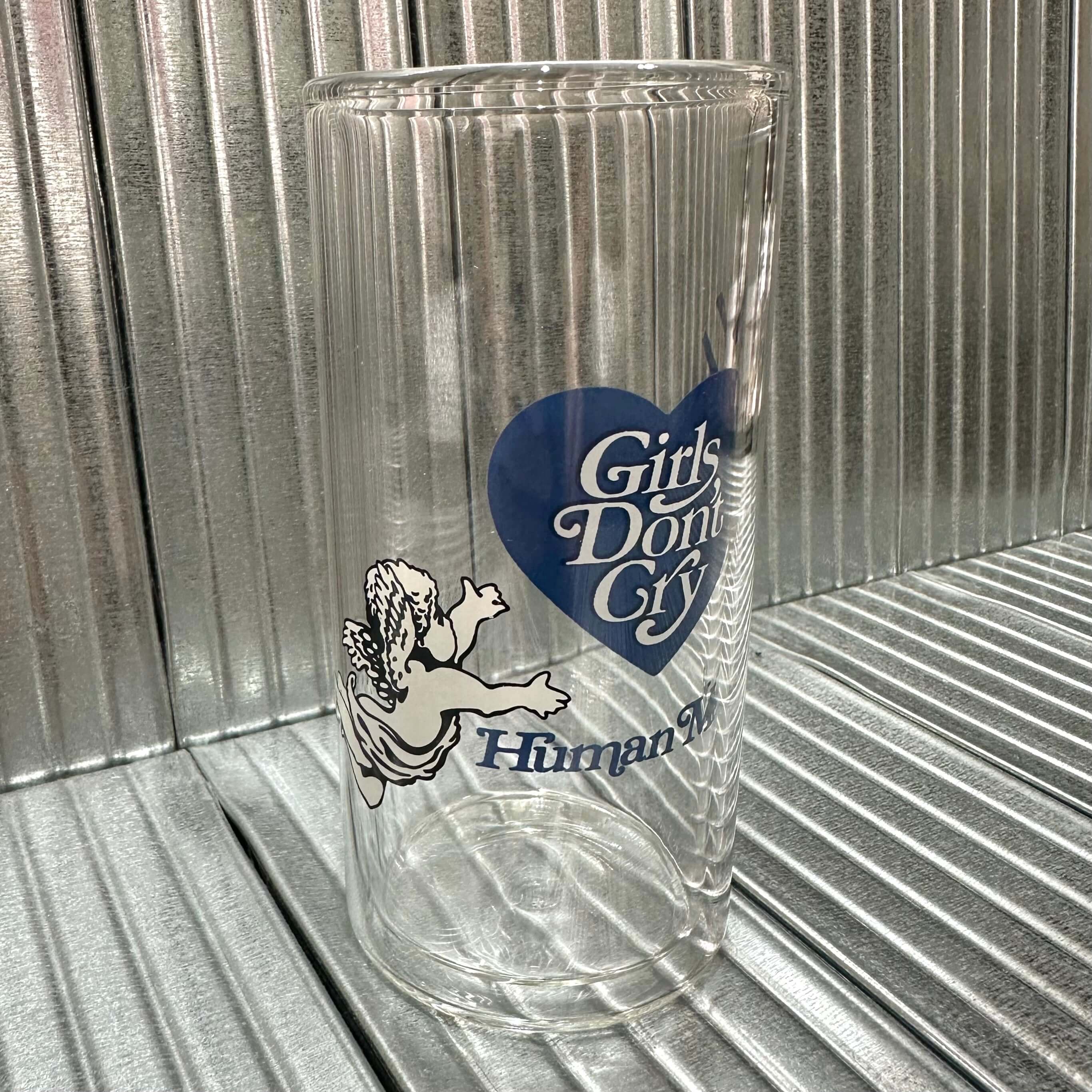 Girls Dont Cry x Human Made White Day Double Wall Glass B