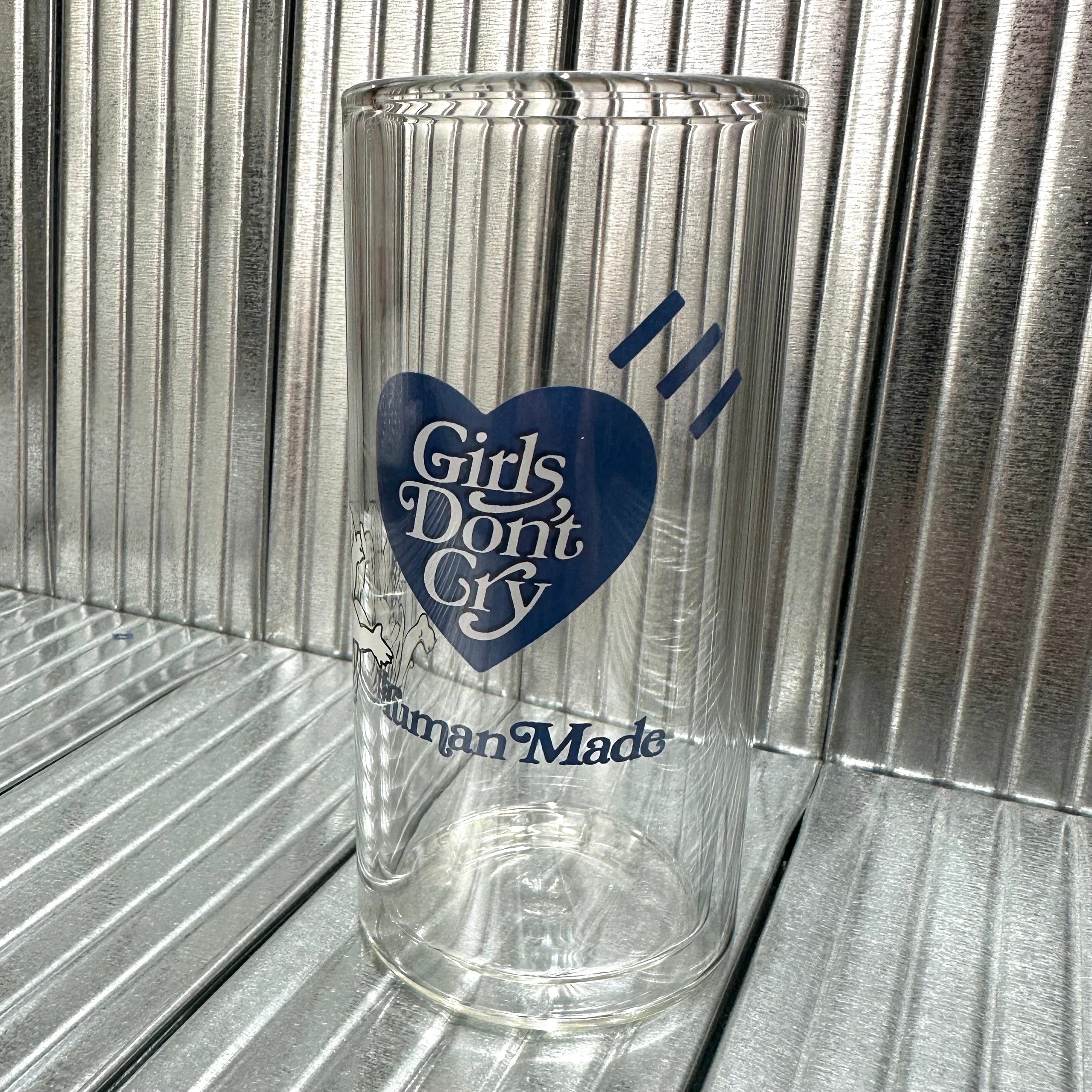 Girls Dont Cry x Human Made White Day Double Wall Glass C