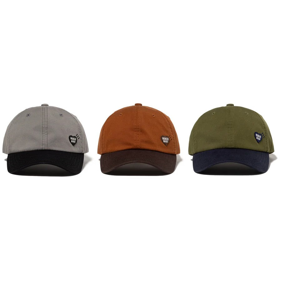 HUMAN MADE 6PANEL TWILL CAP GREY BROWN GREEN