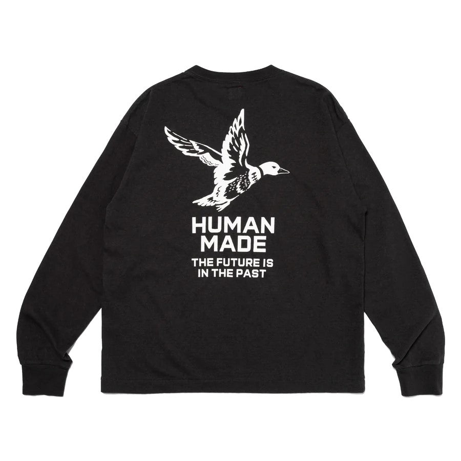 Human Made Graphic Duck L/S Tee SS24 - Black