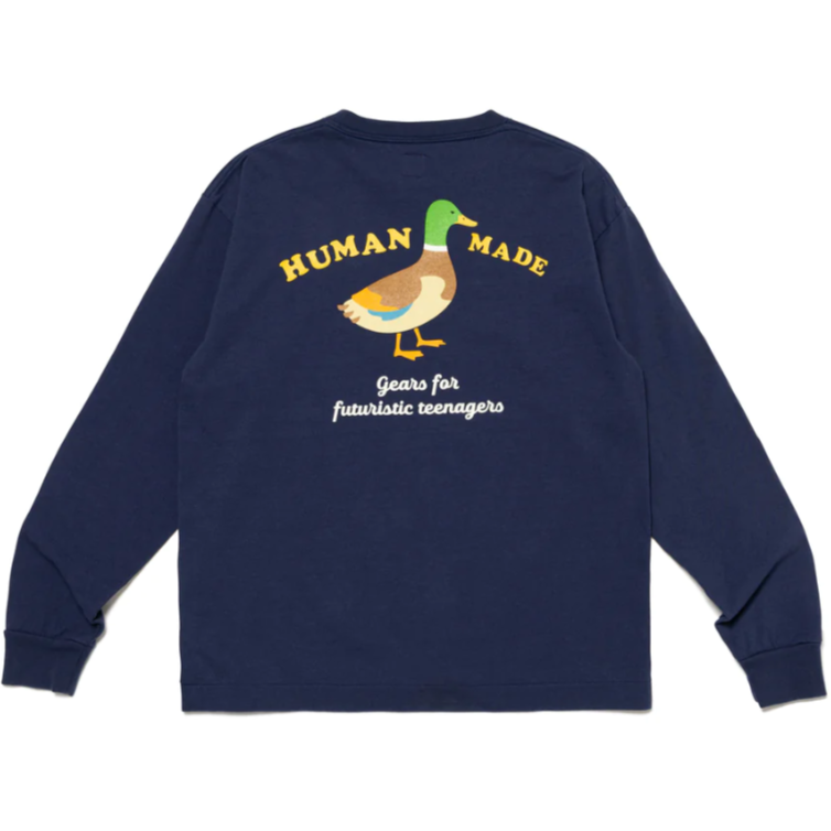 Human Made Graphic L/S Tee #3 - Navy