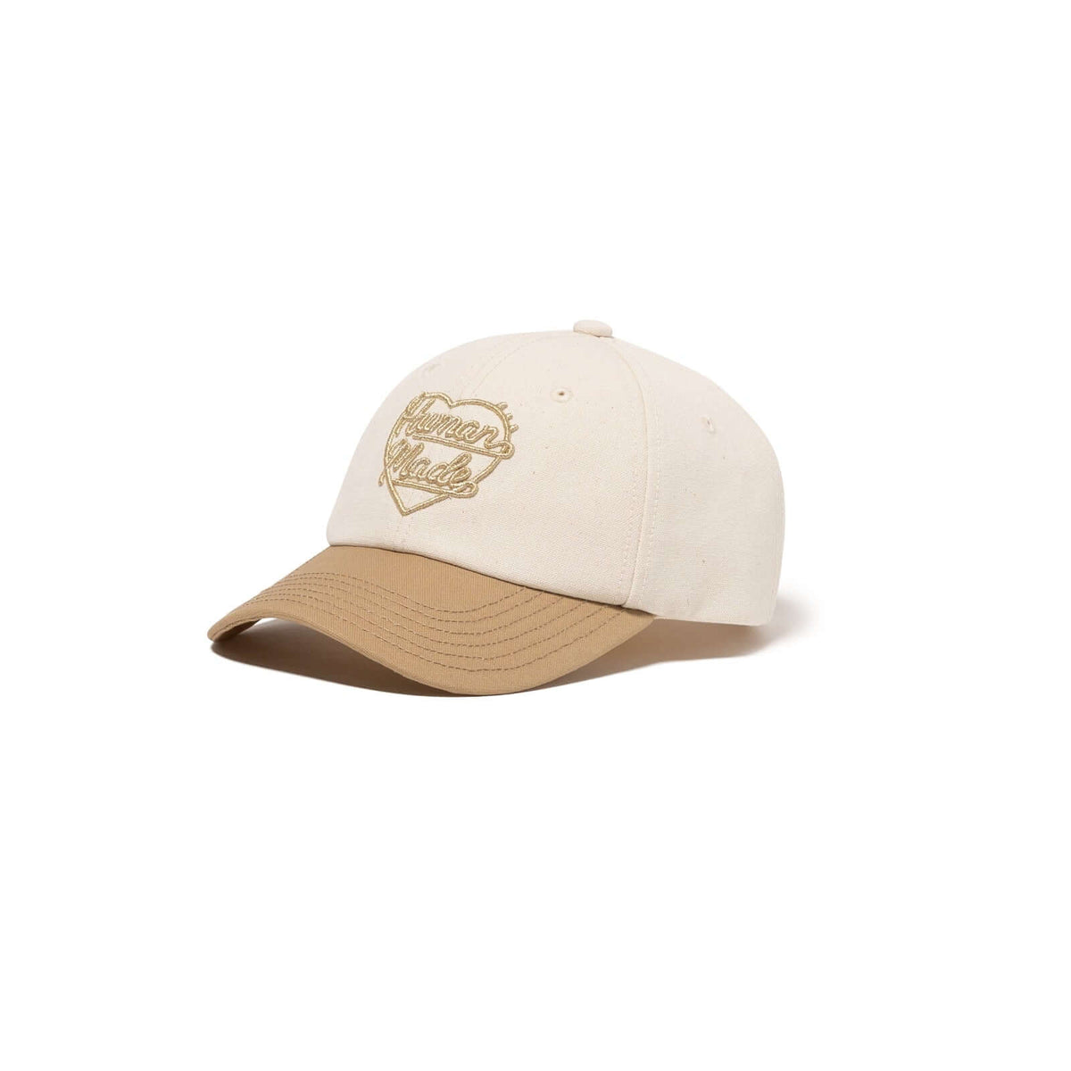 HUMAN MADE TOKYO Flagship Store Collection beige cap with embroidered logo