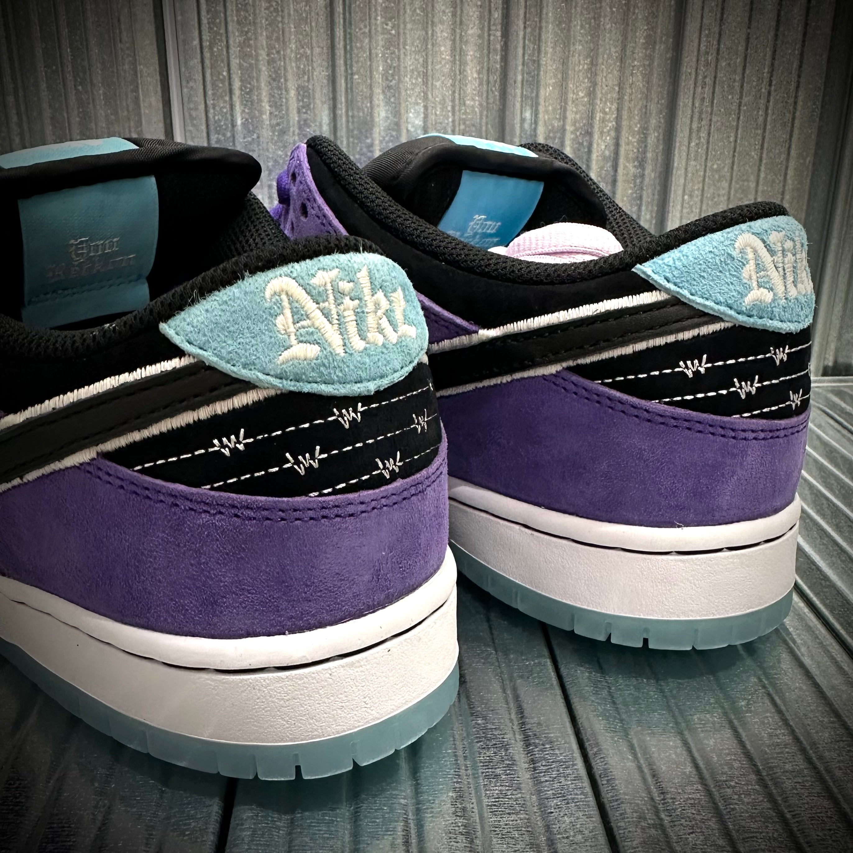 Hayley Wilson x Nike SB Dunk Low Pro - Black & Court Purple HJ0513-500