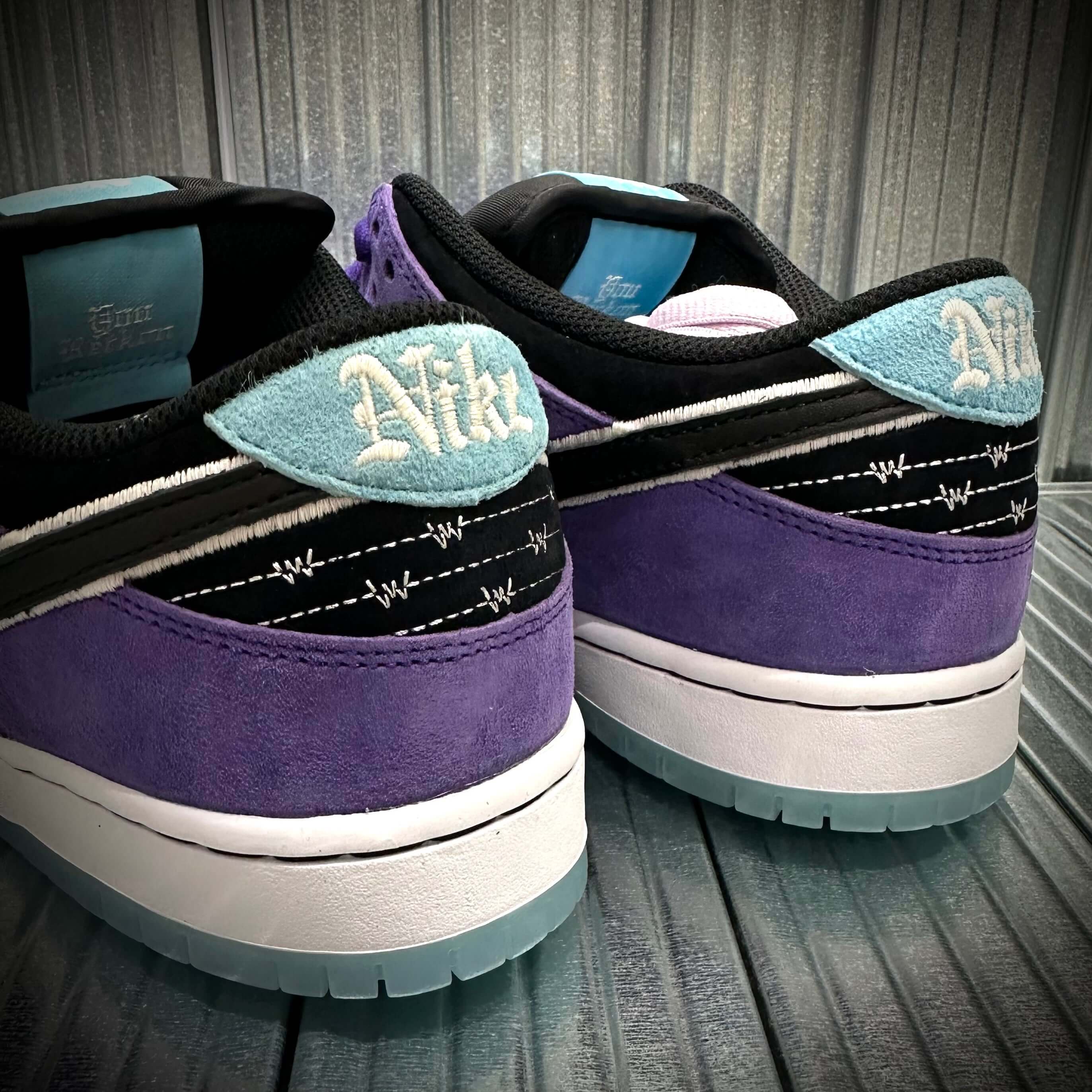 Hayley Wilson x Nike SB Dunk Low Pro - Black & Court Purple HJ0513-500