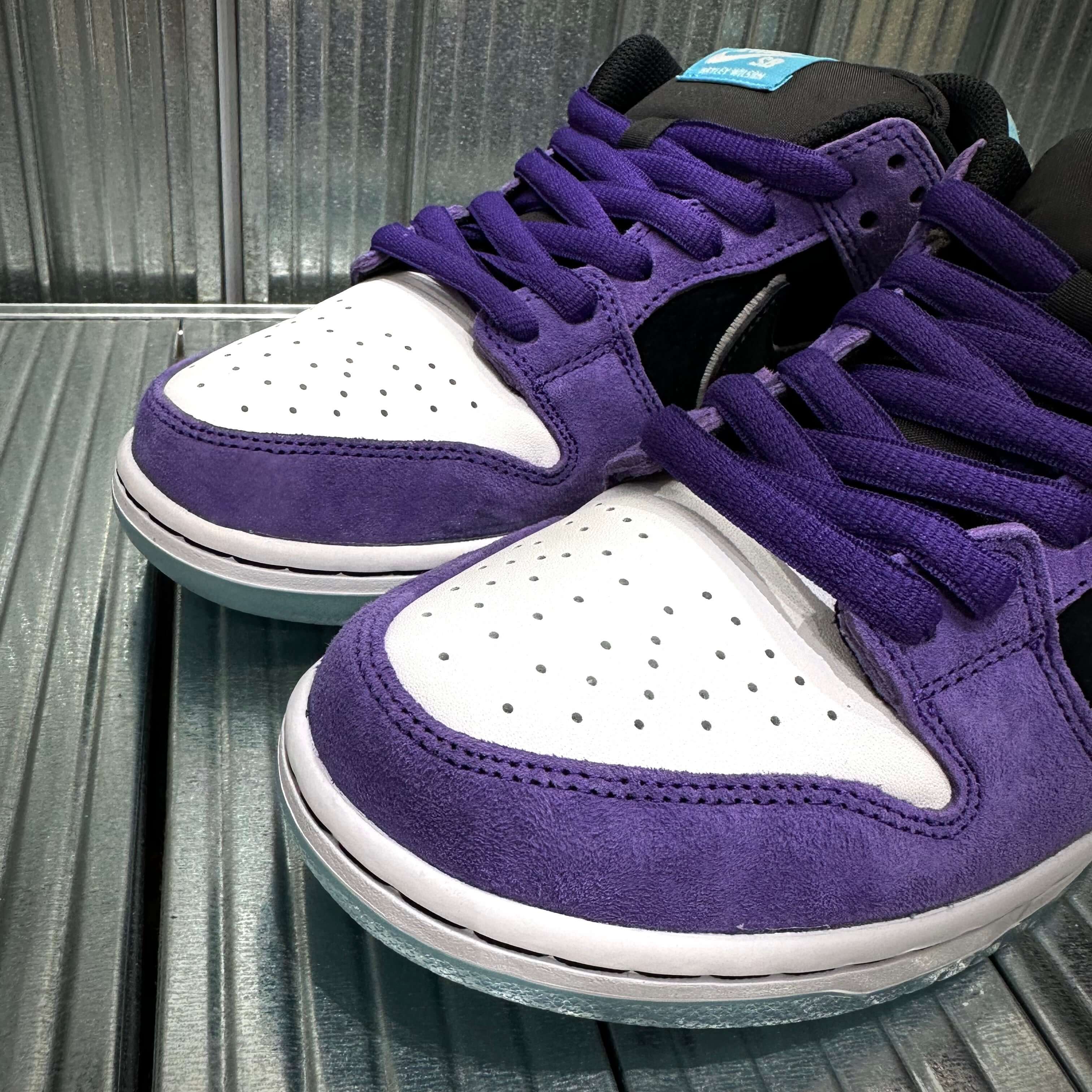 Hayley Wilson x Nike SB Dunk Low Pro - Black & Court Purple HJ0513-500