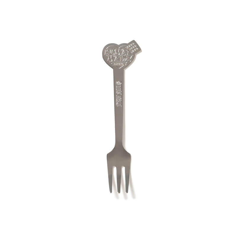 Human Made Cup Noodle Fork showcasing a unique design and collectible style for noodle enthusiasts.