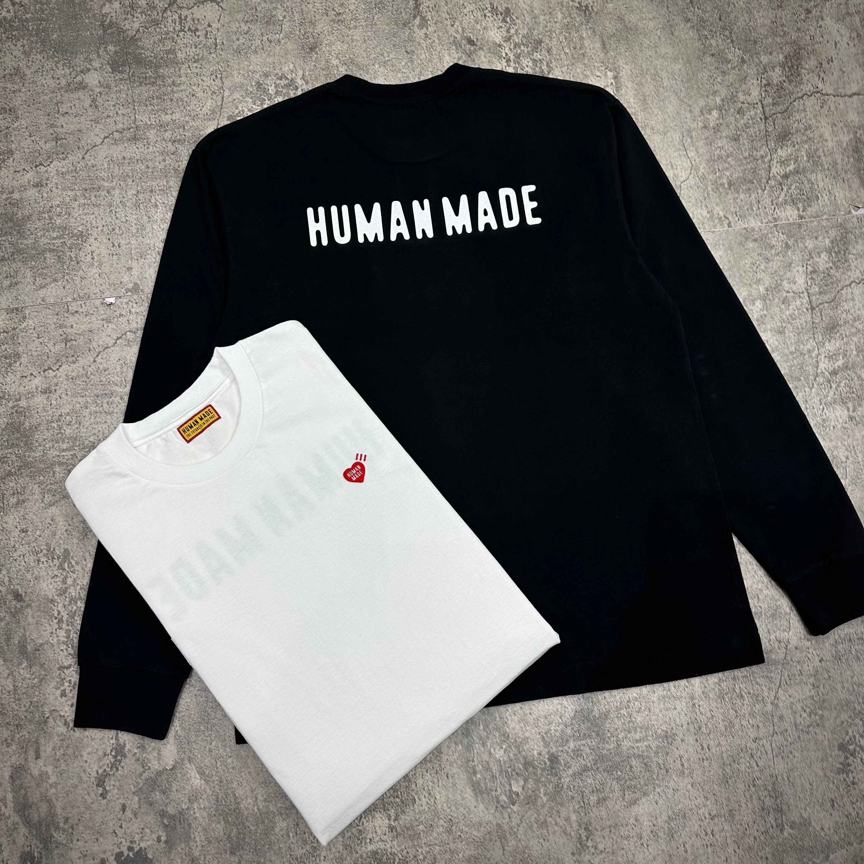 Human Made Heart Badge L/S Tee FW25 | In stock – WEAR43WAY