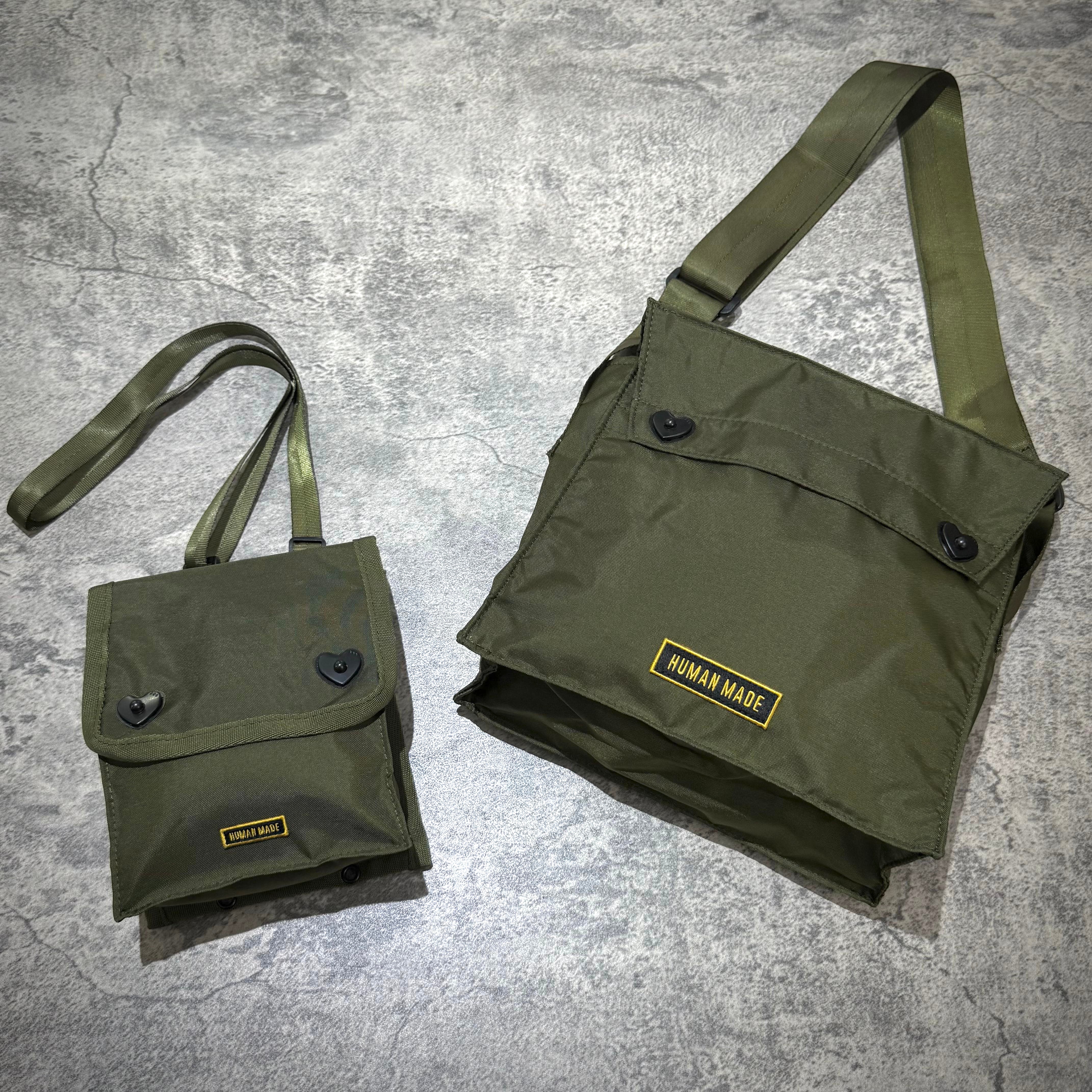 Human Made Military Shoulder Bag SMALL LARGE