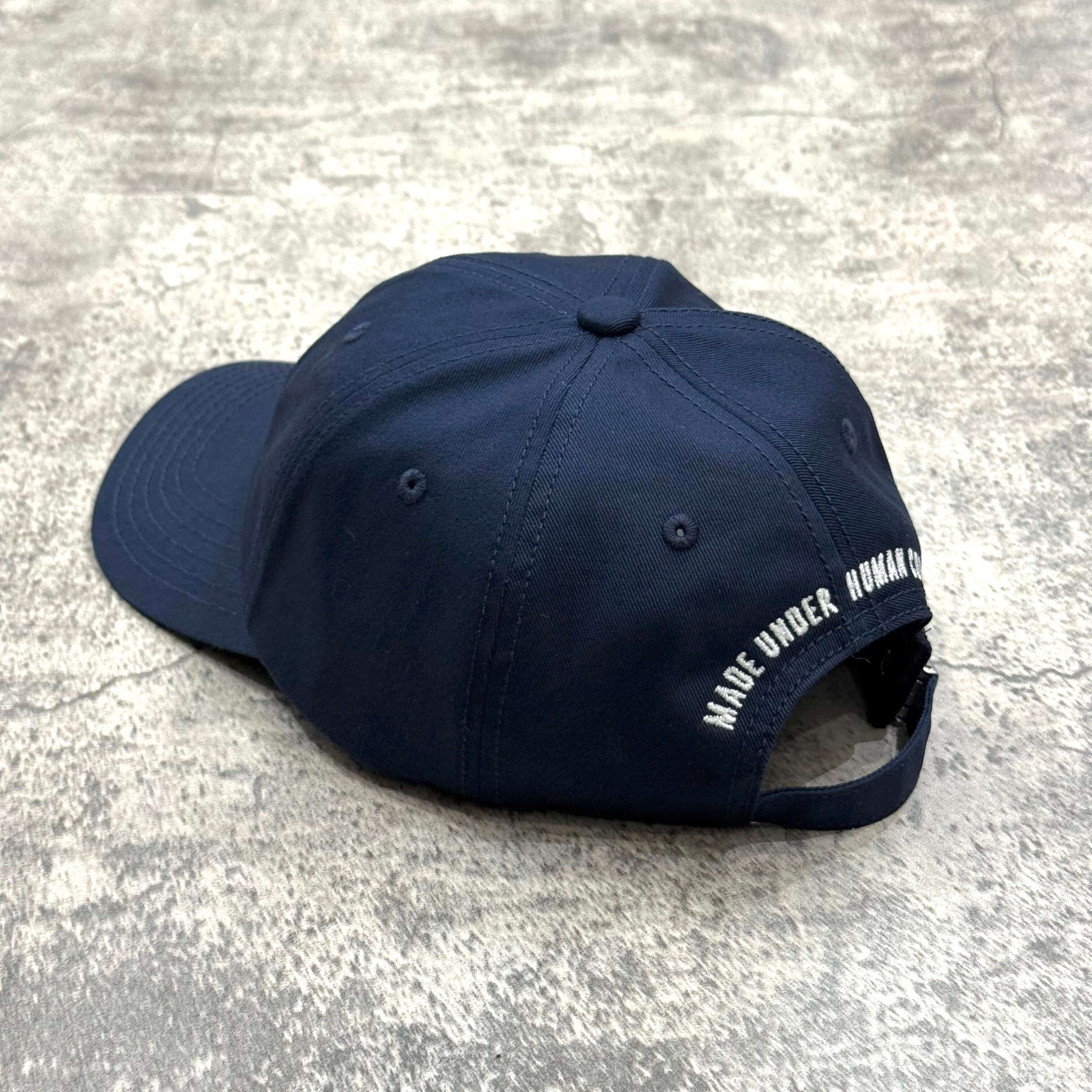 Human Made x Undercover 6 Panel Twill Cap - Navy
