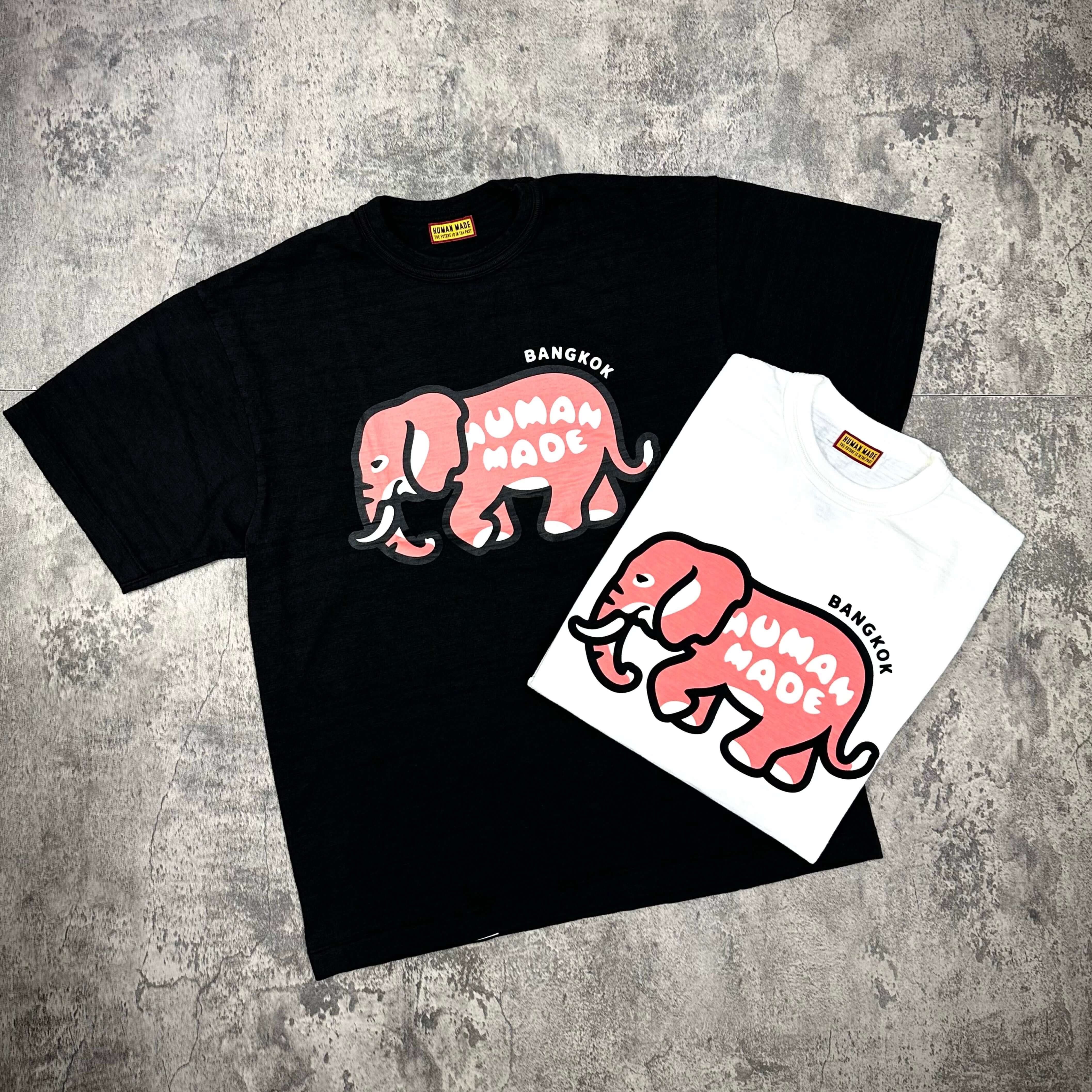 Human Made Bangkok Exclusive Elephant Graphic Tee
