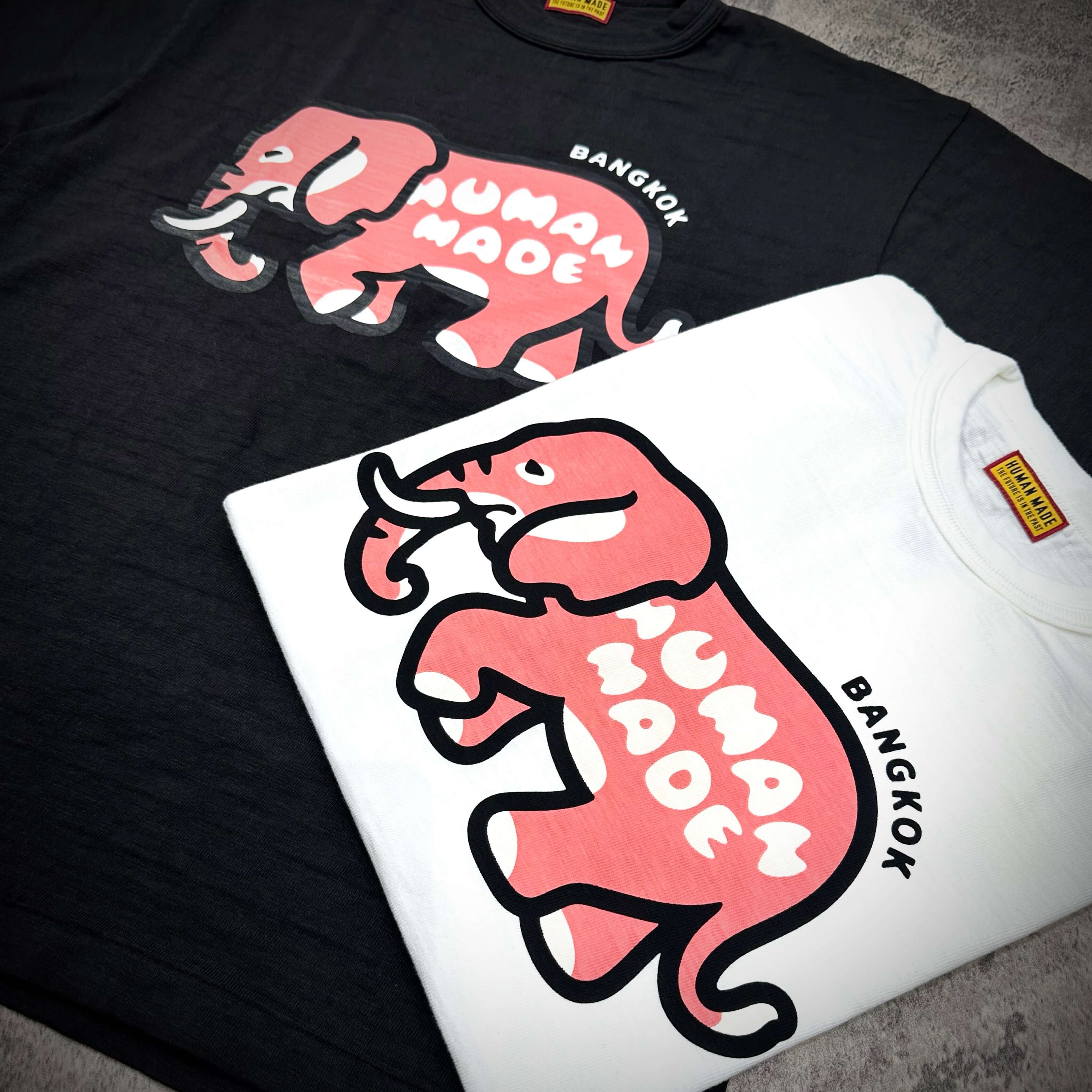 Human Made Bangkok Exclusive Elephant Graphic Tee