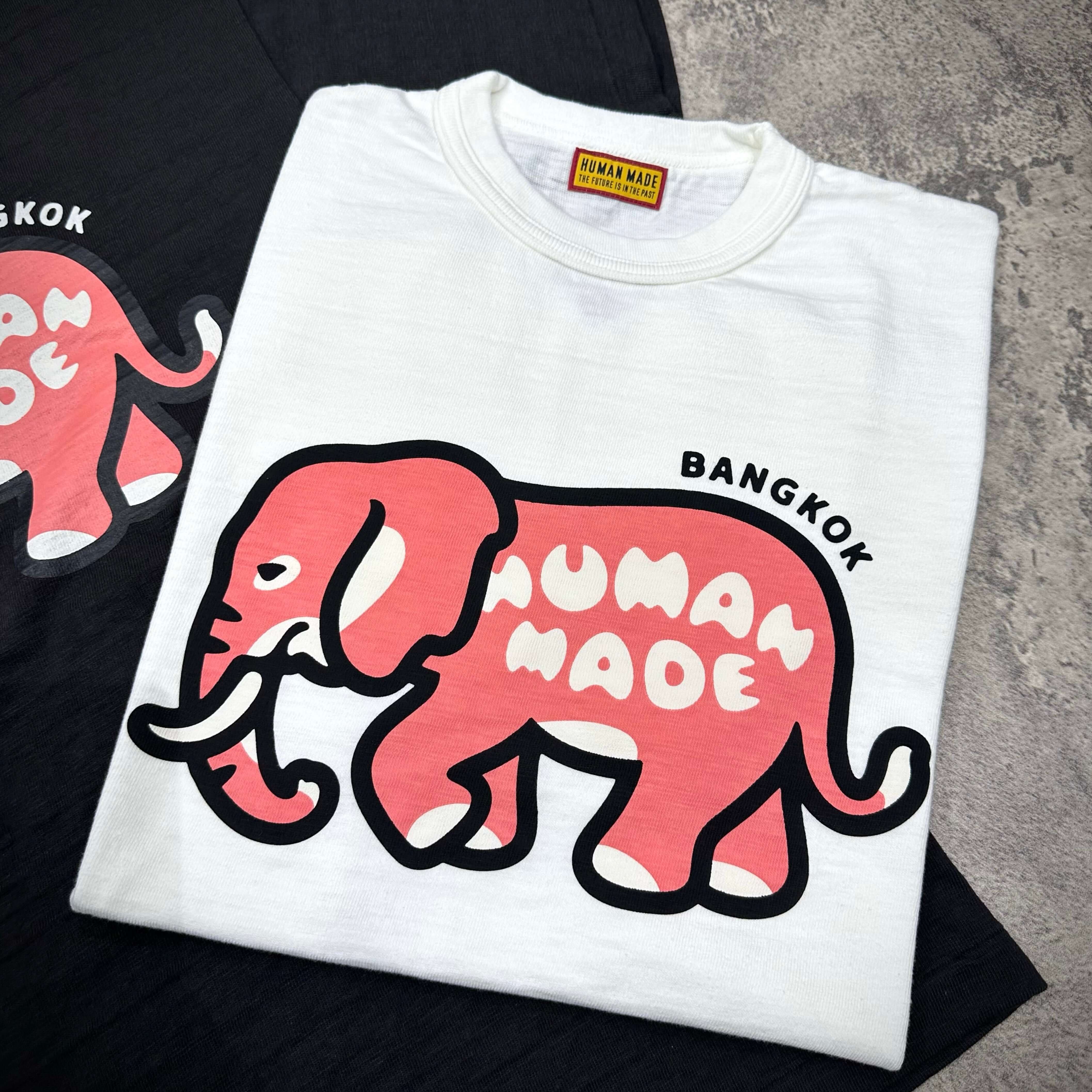 Human Made Bangkok Exclusive Elephant Graphic Tee
