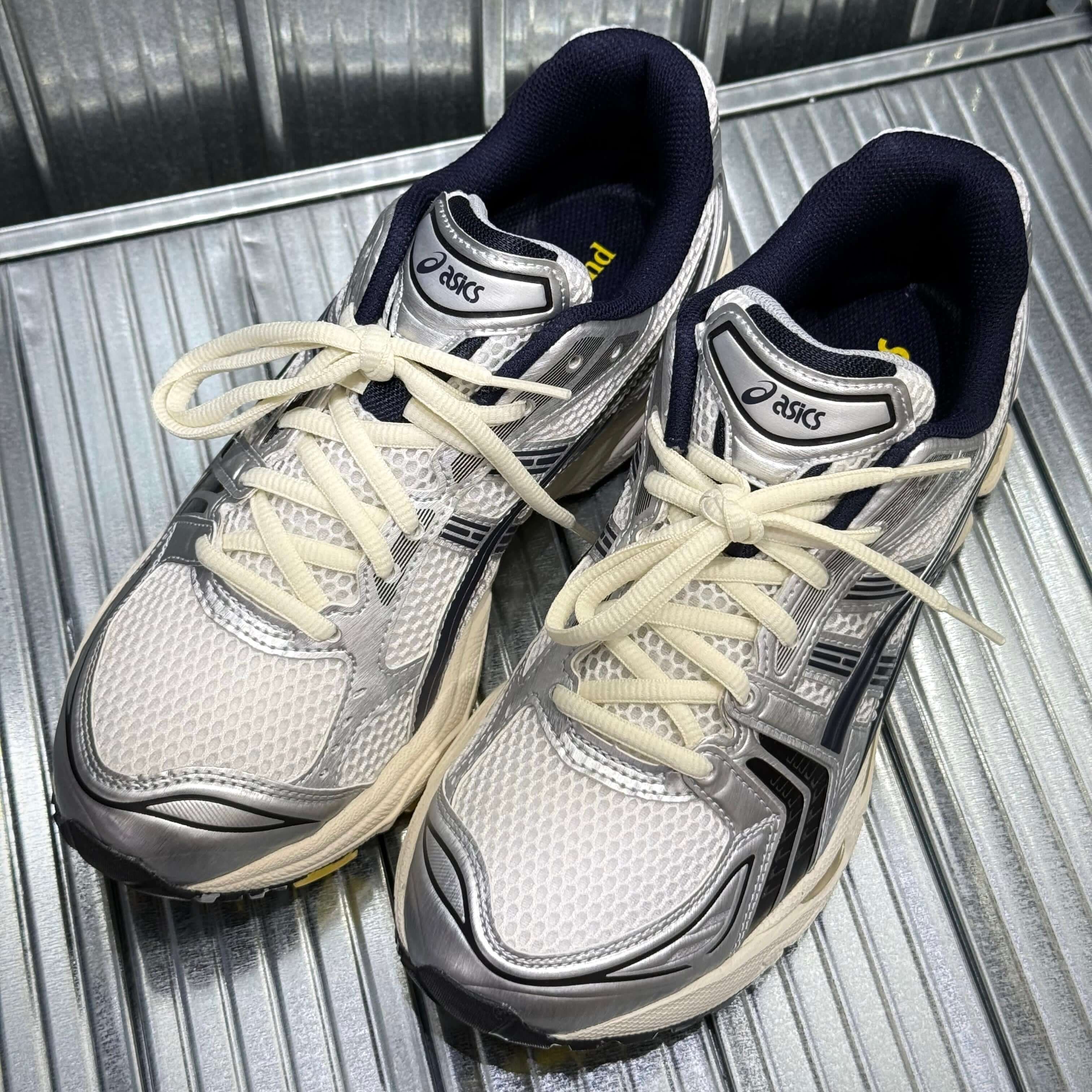 JJJJound x ASICS Gel-Kayano 14 - White / Navy 1203A960-100