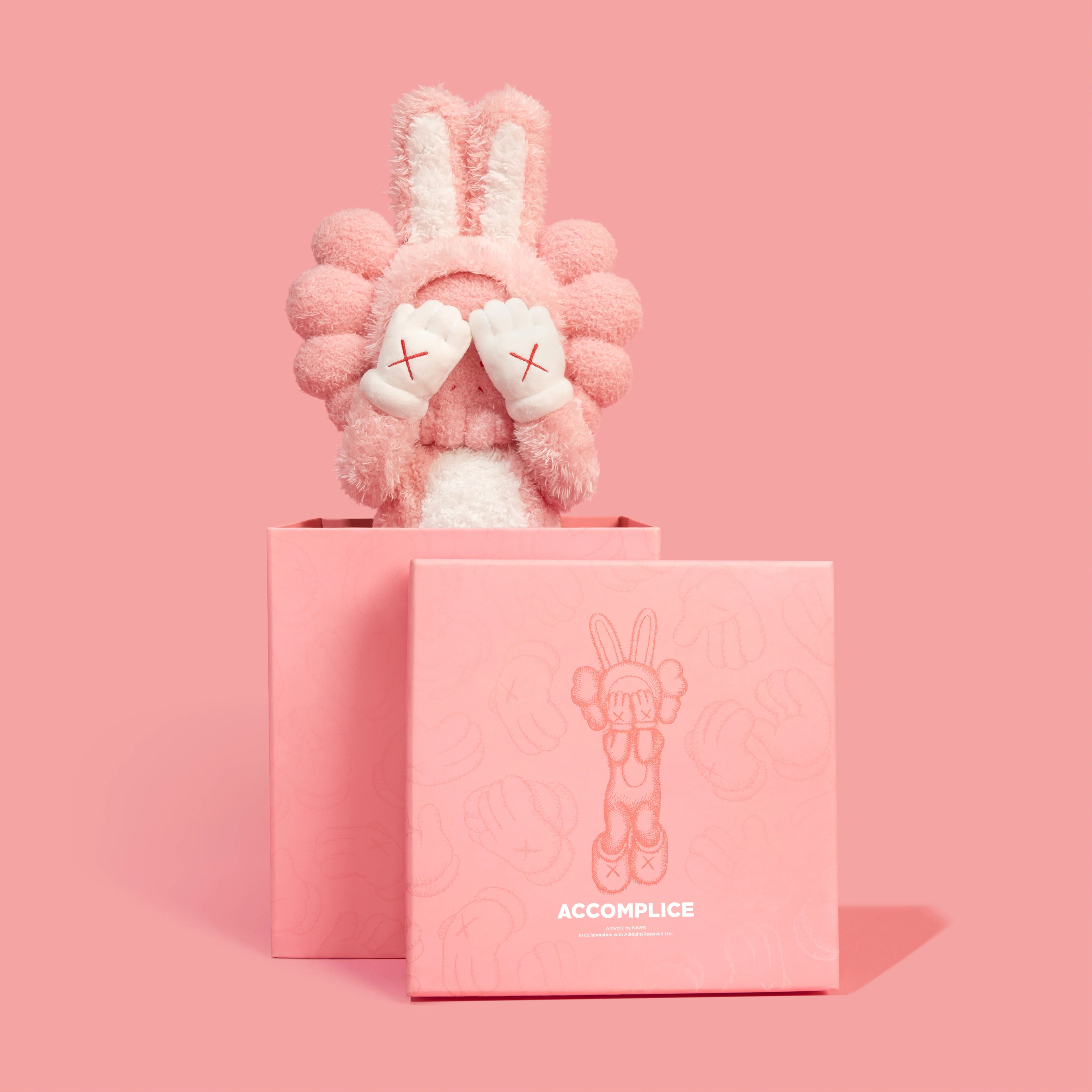 KAWS Holiday Indonesia Accomplice Push - Pink