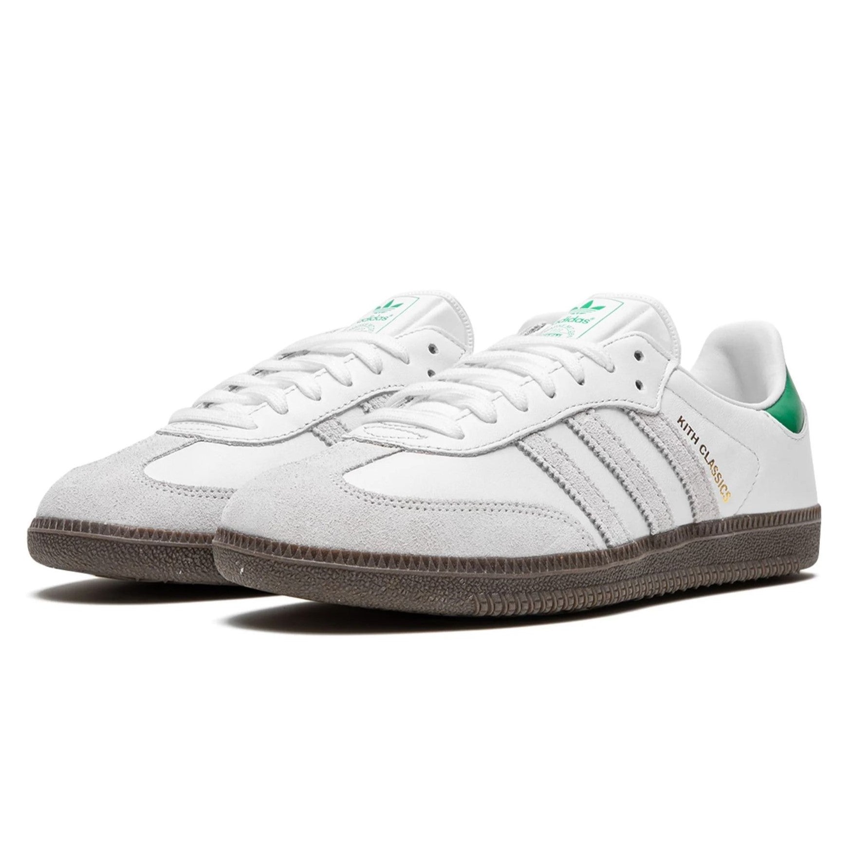 Kith Classic x Adidas Original Samba OG - White / Green